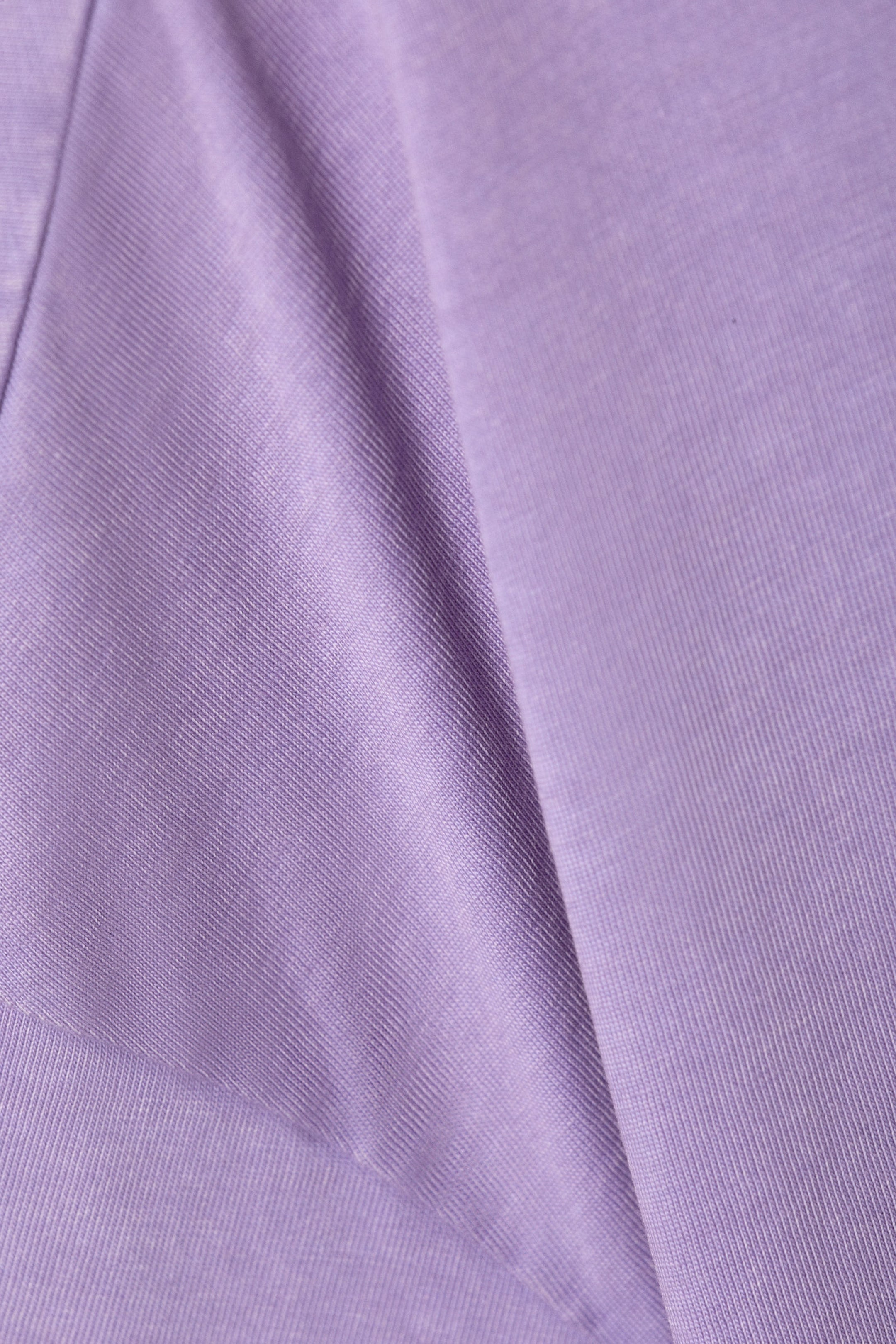 Washed Purple - Oversized Cotton T-shirt - 4