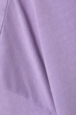 Gewaschenes Lila - Oversized Baumwoll-T-Shirt - 1