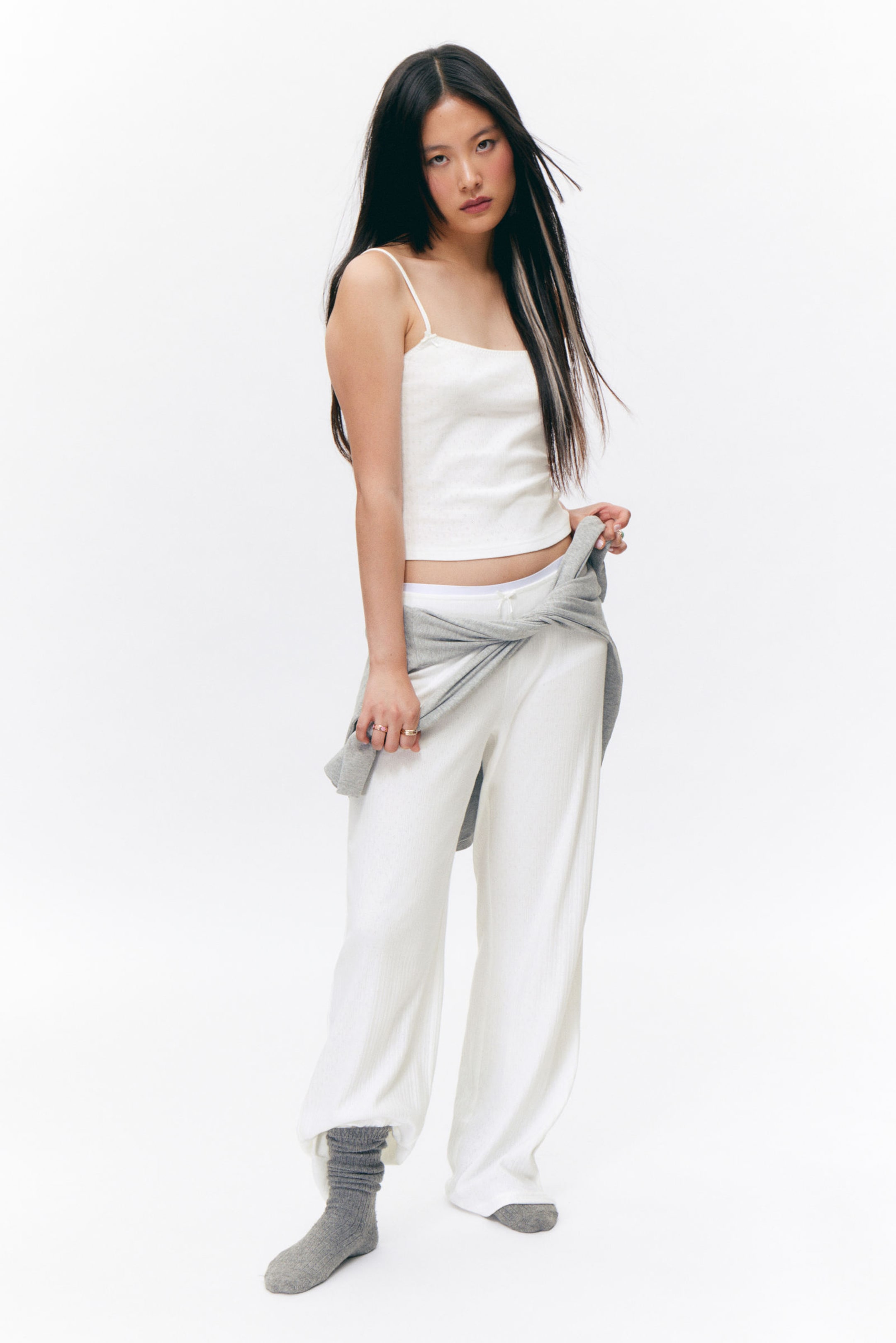 Off-white - Pointelle strap-topp - 1