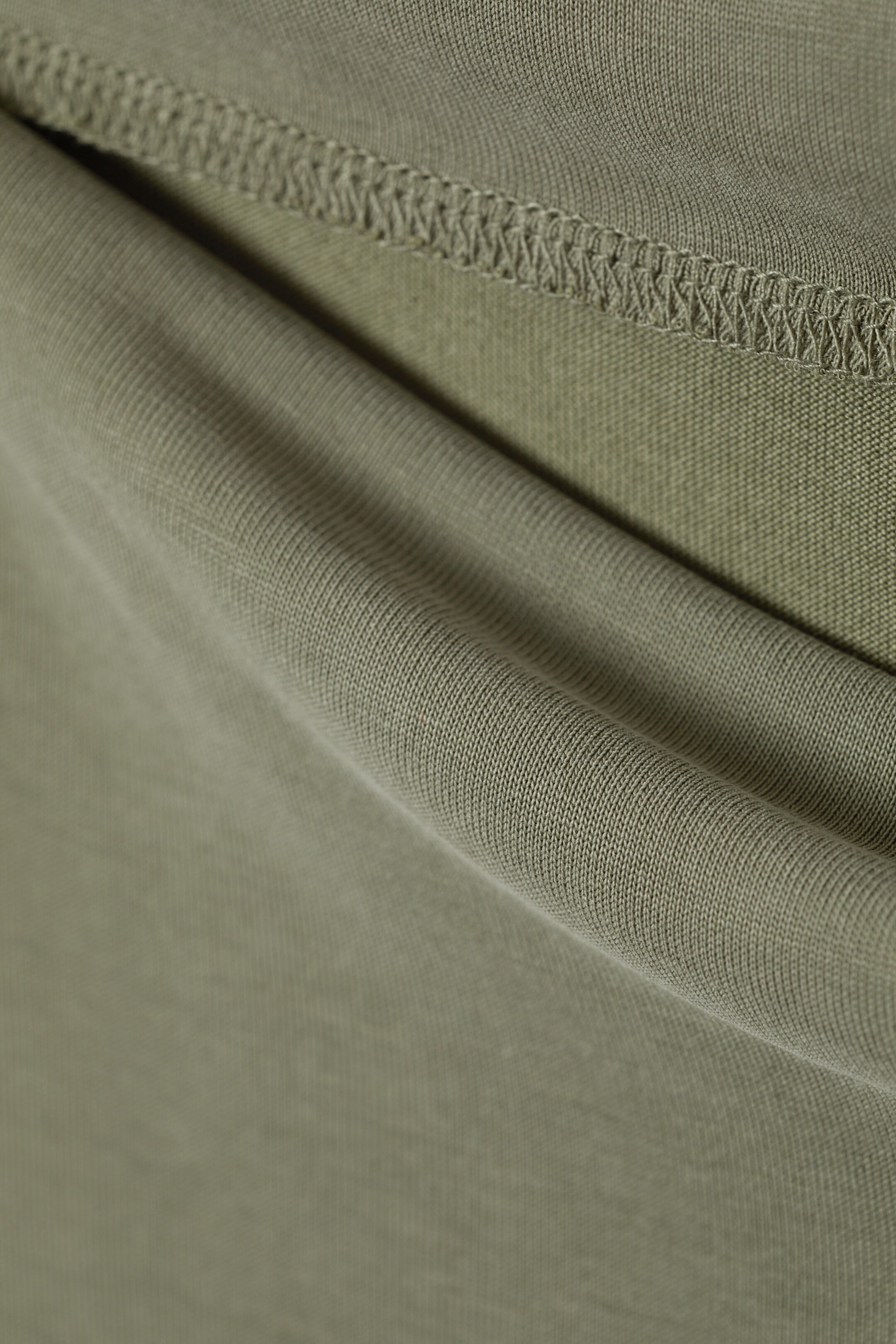 Zobacz większy obraz: Bardzo miękki top bez rękawów - Zieleń khaki - ONA | H&M PL 5