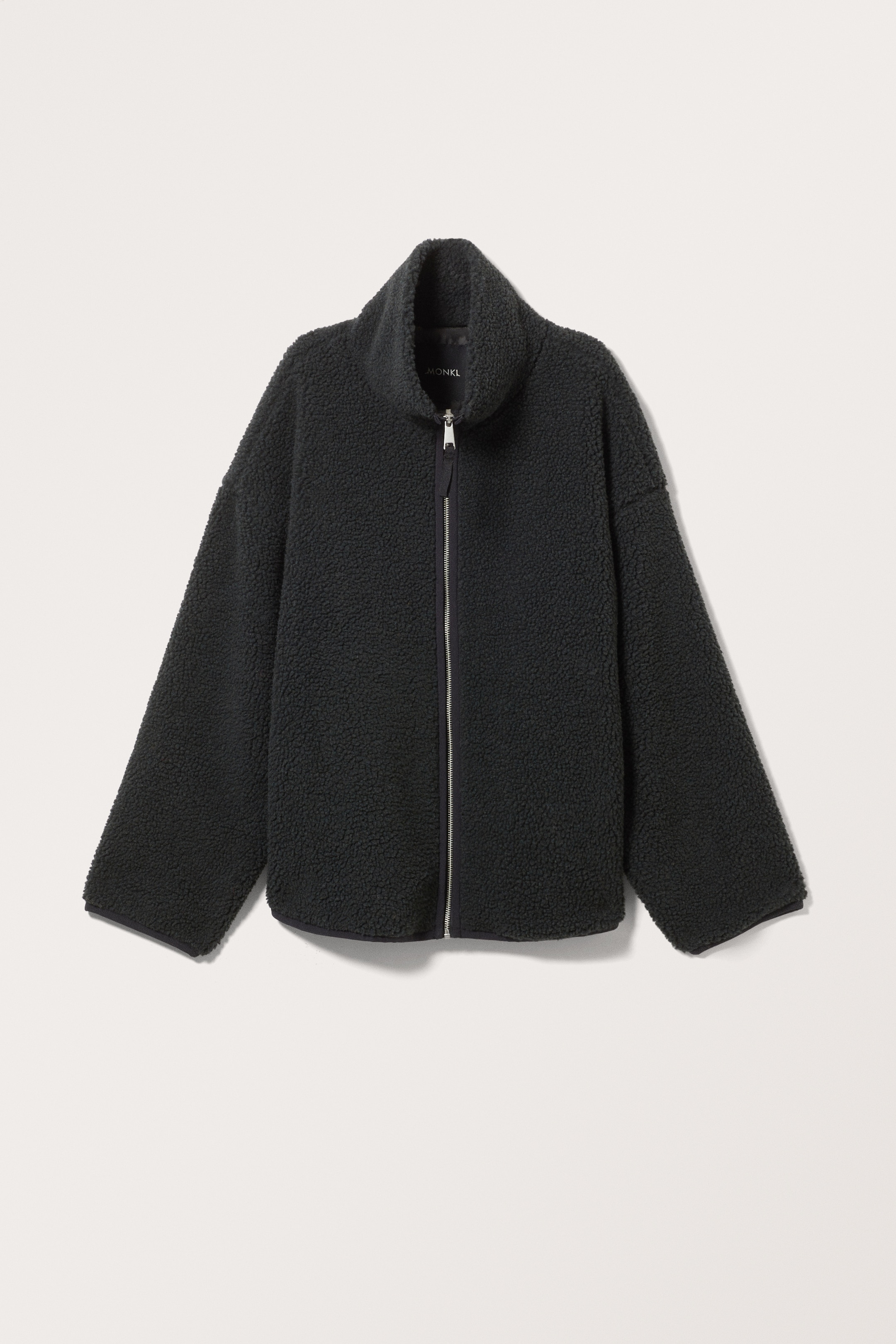 Agrandir l'image: Veste polaire zippée ample - Noir - FEMME | H&M CH 1