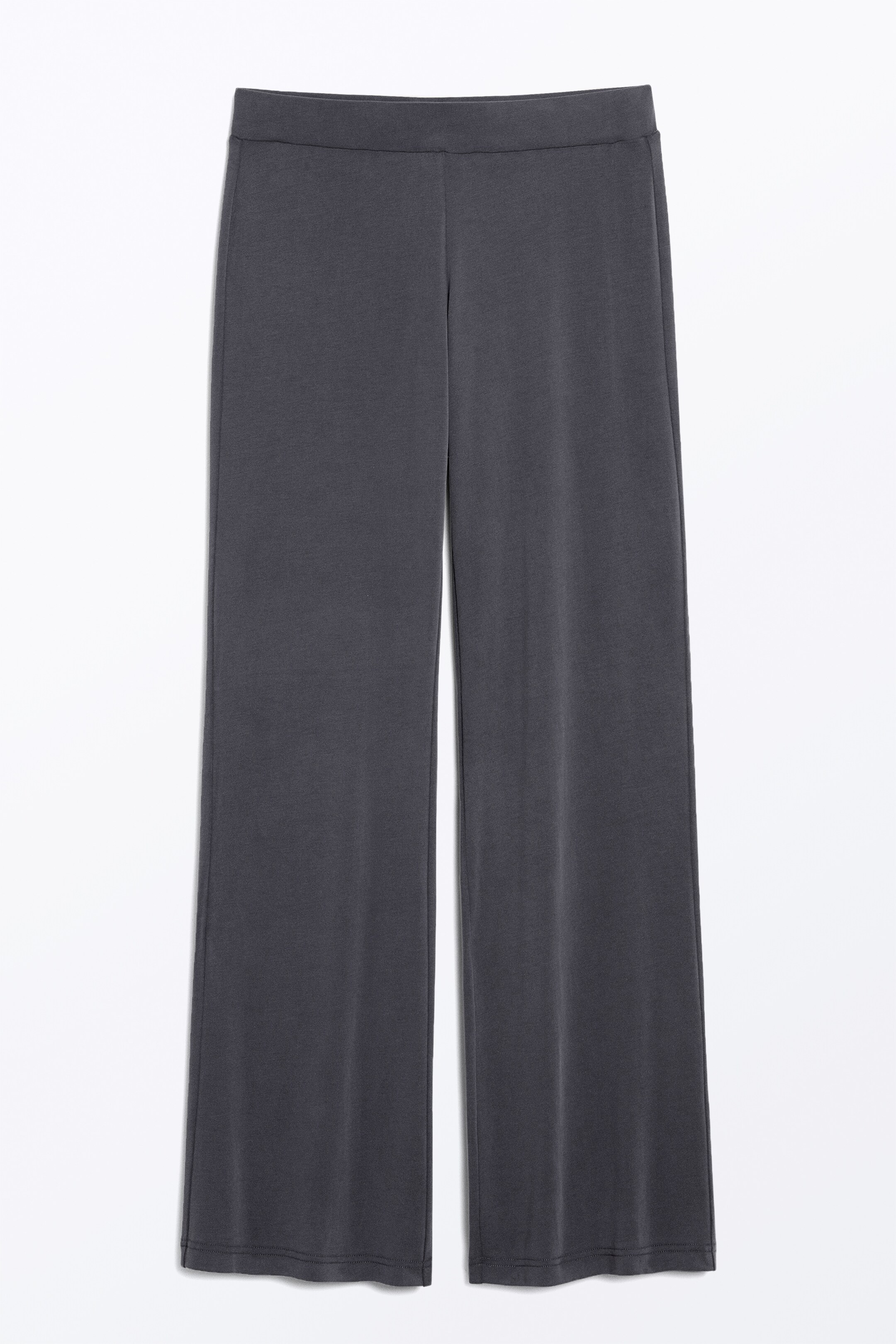 Größeres Bild ansehen: Besonders weiche Hose mit weitem Bein - Schwarz - Ladies | H&M DE 4