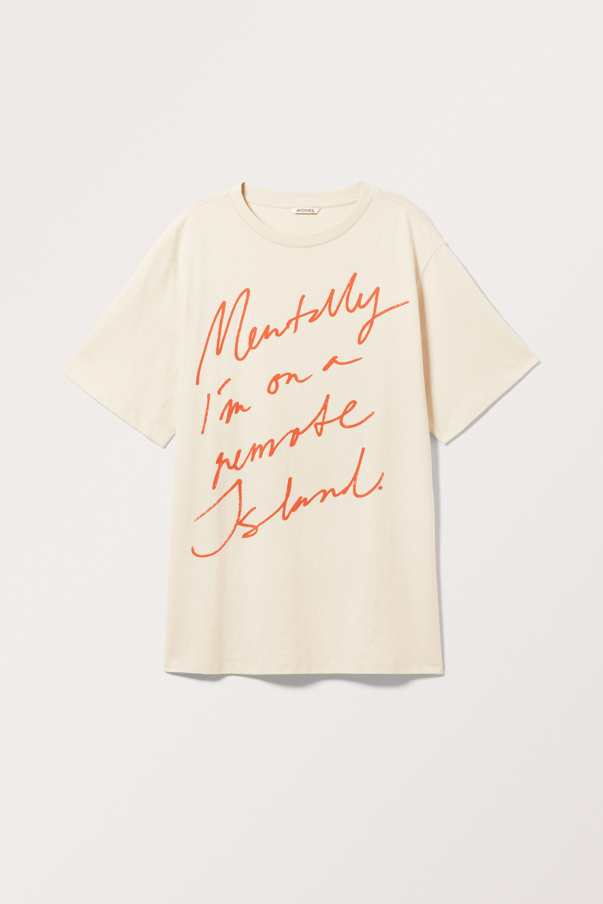 "Remote Island" - Oversized-T-Shirt zum Überwerfen - 0