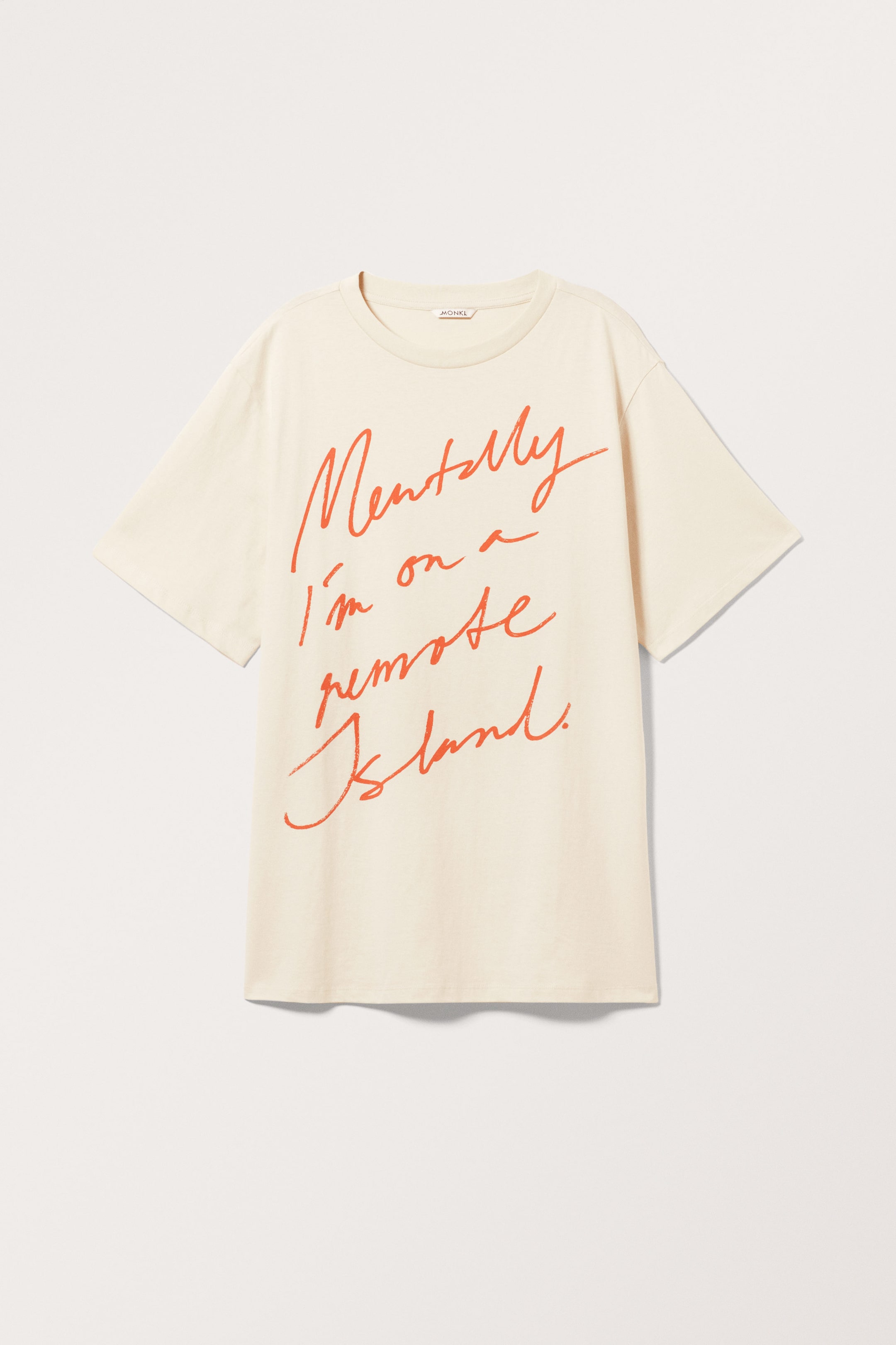 Remote Island - Oversized Throw-on T-shirt - 0