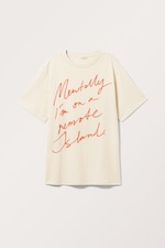 Remote Island - Oversized Throw-on T-shirt - 0