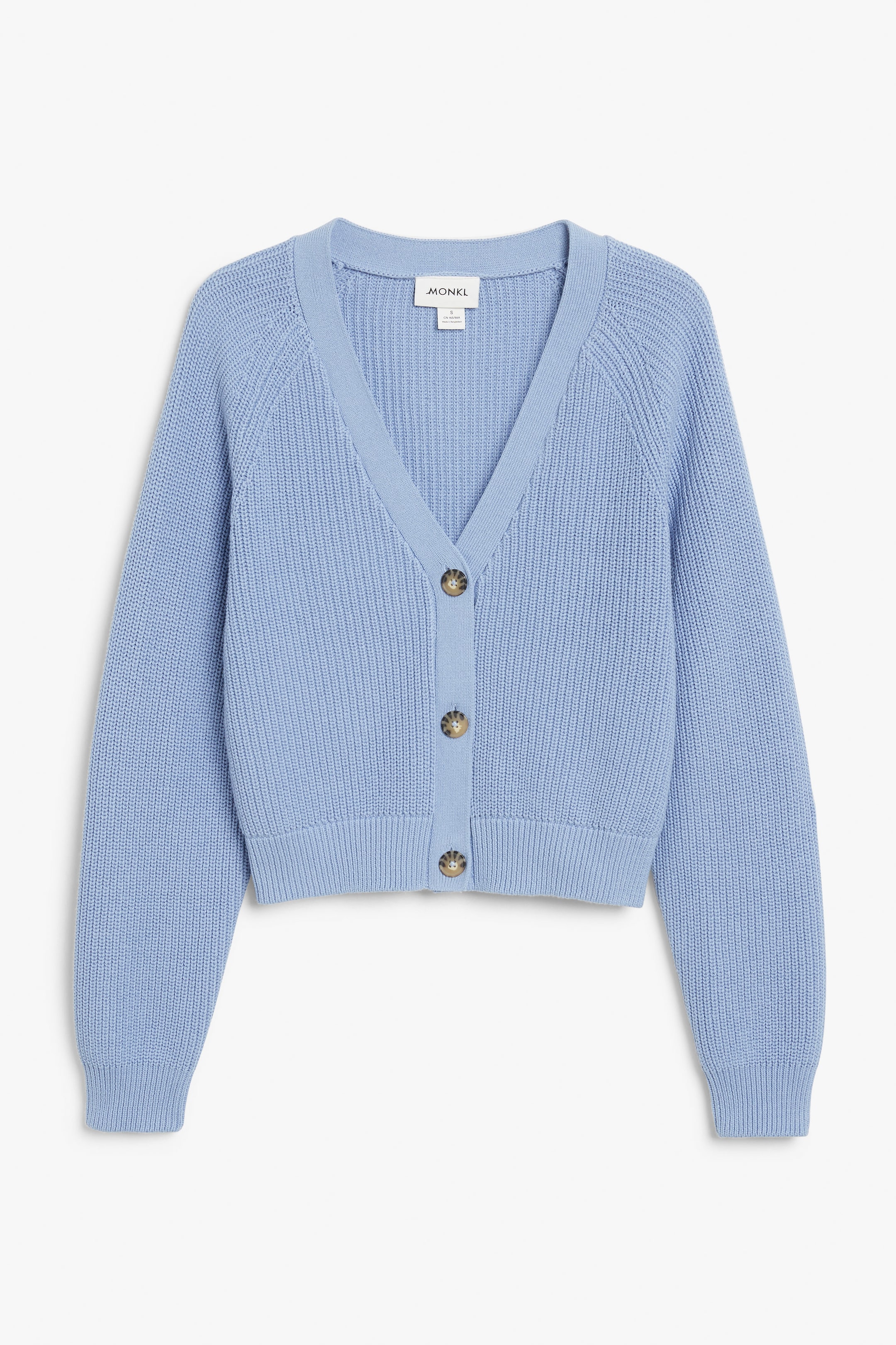 Light blue - Gilet court et épais - 0