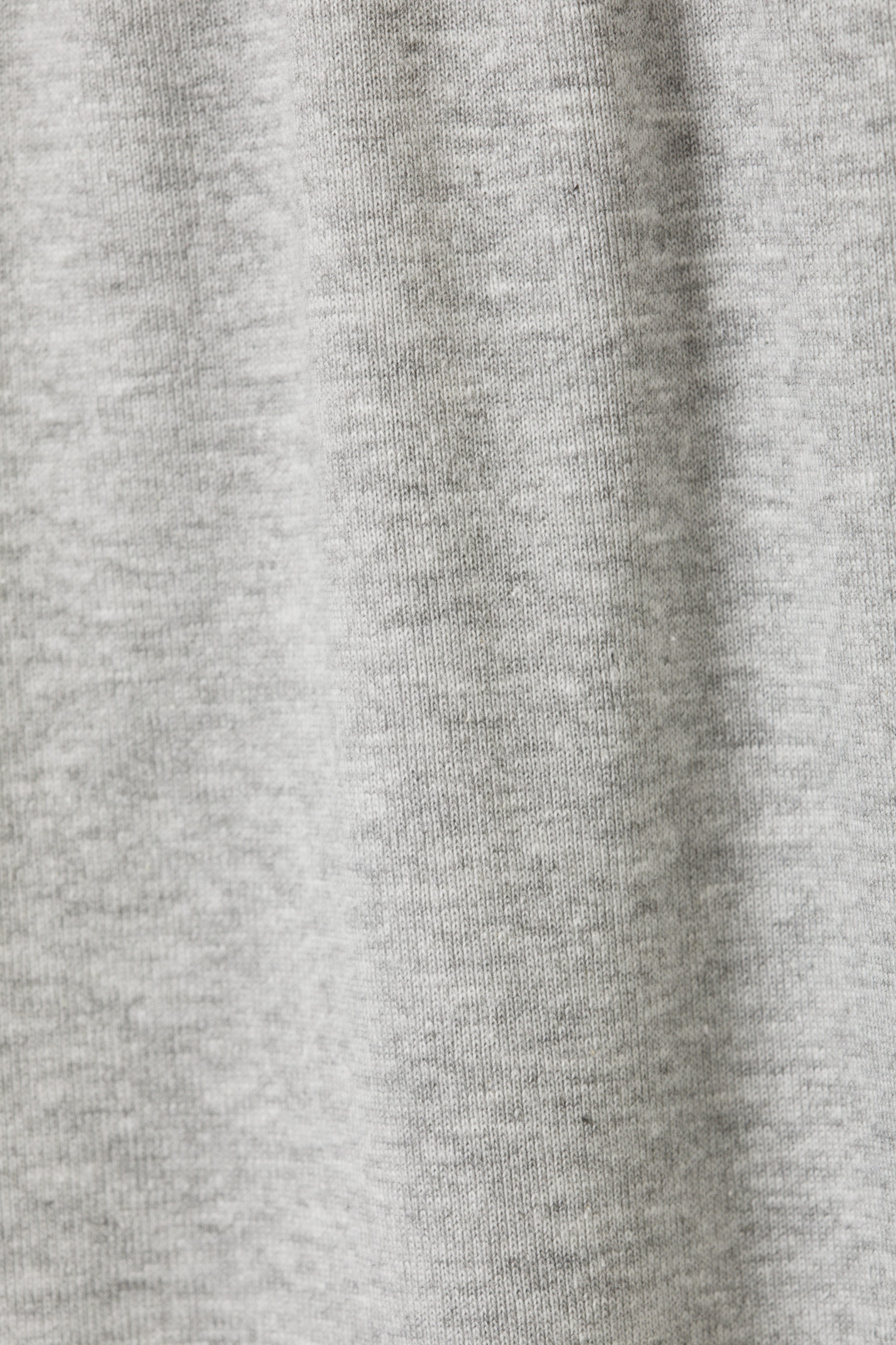 Grau meliert - Relaxte Pyjamahose - 2