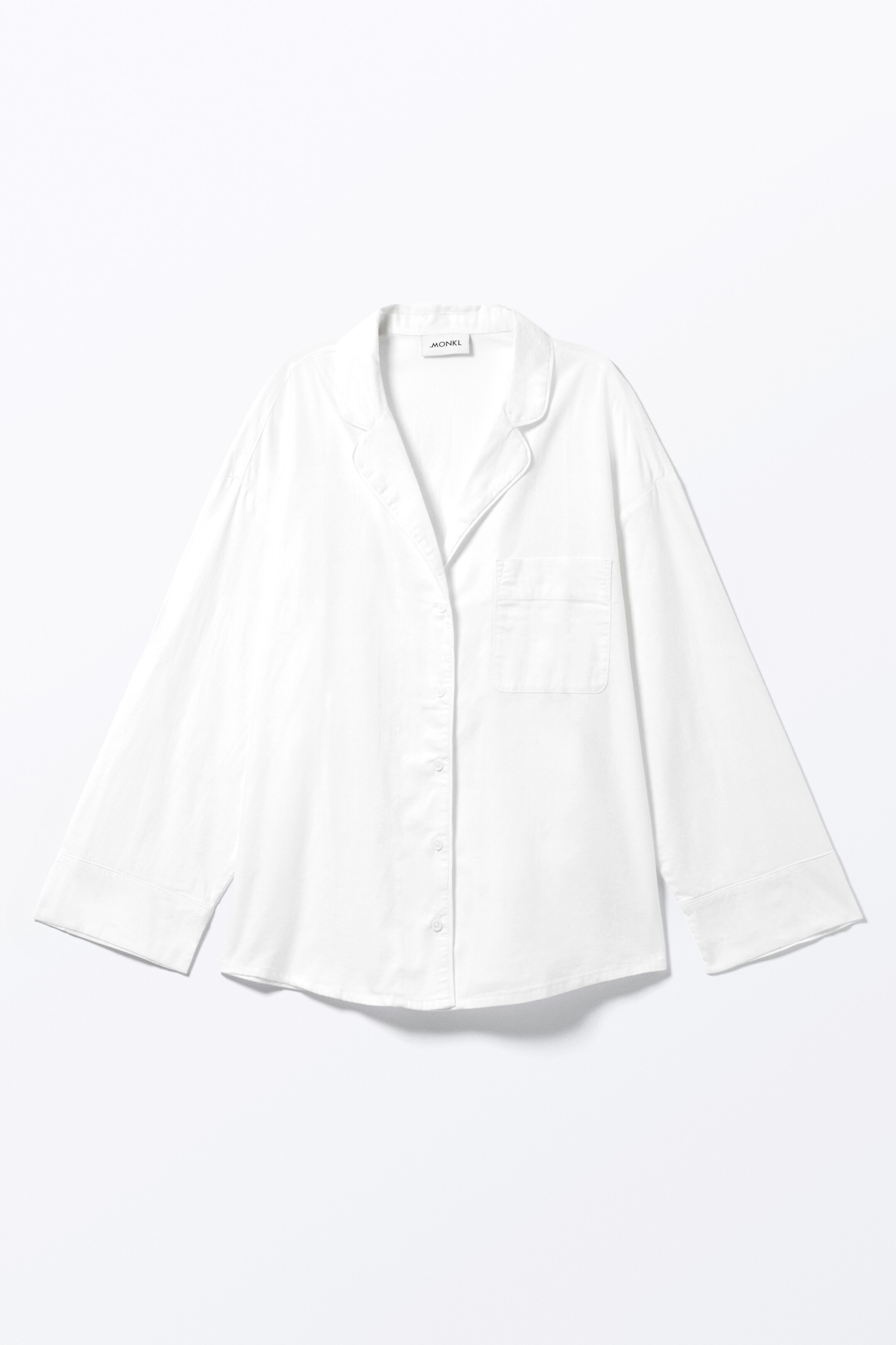 Größeres Bild anzeigen: Weiches, langärmeliges Flanellhemd - Weiß - Ladies | H&M AT 5