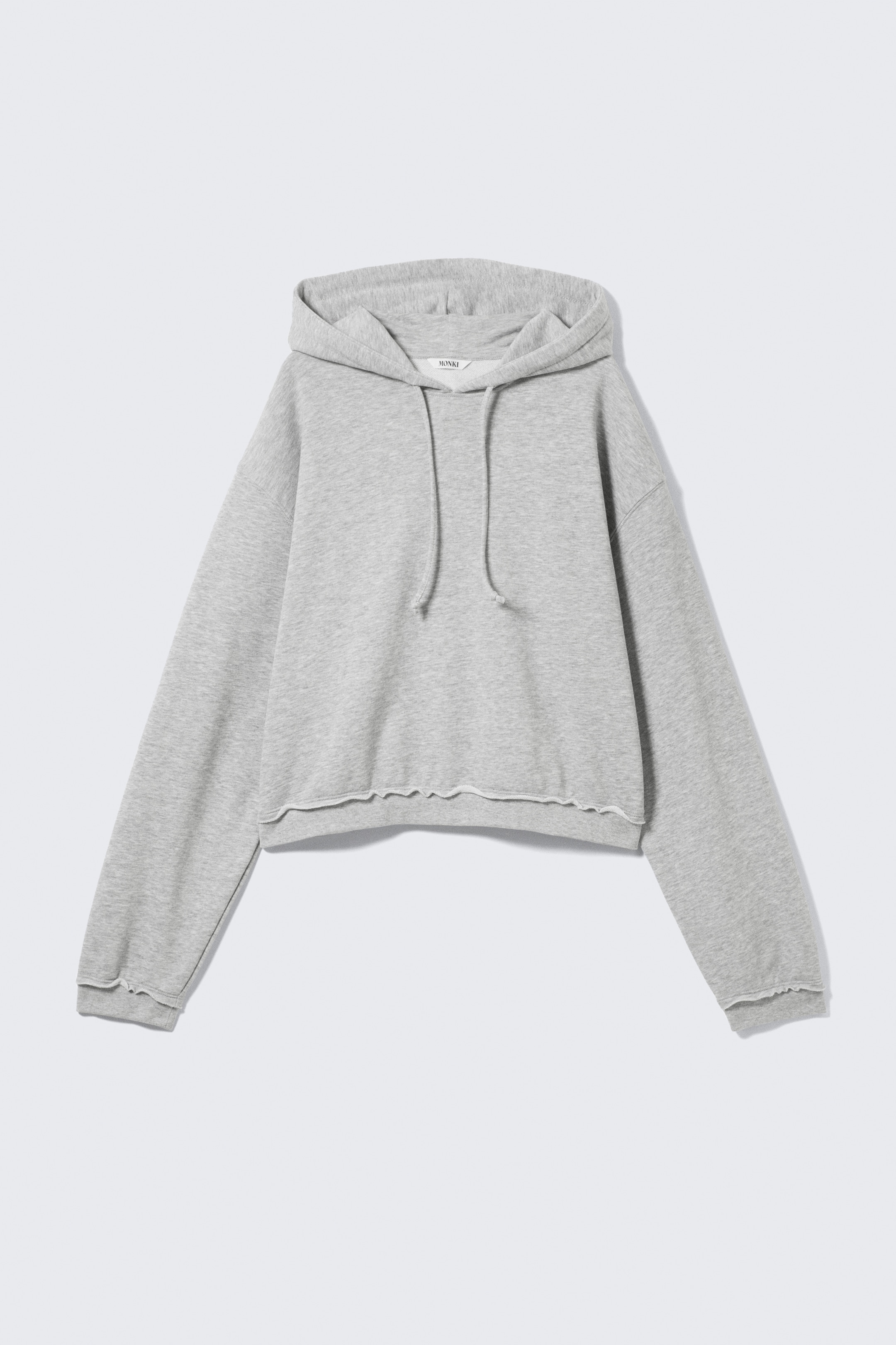 Zobrazit větší obrázek: Cropped Terry Pyjama Hoodie - Grey Melange - ŽENY | H&M CZ 4