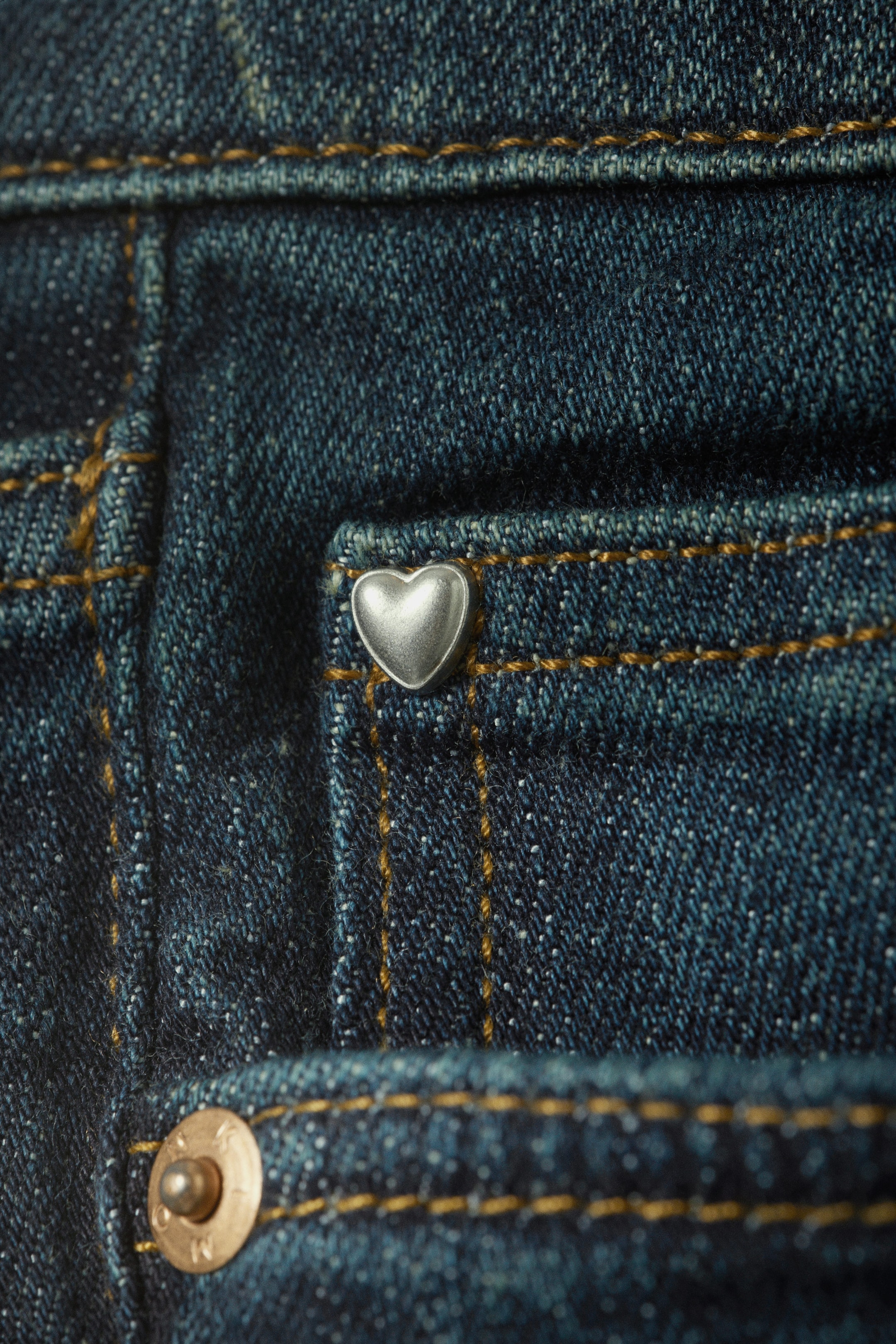 Raven Blue - Dark Blue - Katsumi Low Waist Flared Jeans - 1