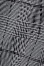 Kariertes Grau - Entspannte Pull-on-Shorts mit niedrigem Bund - 5