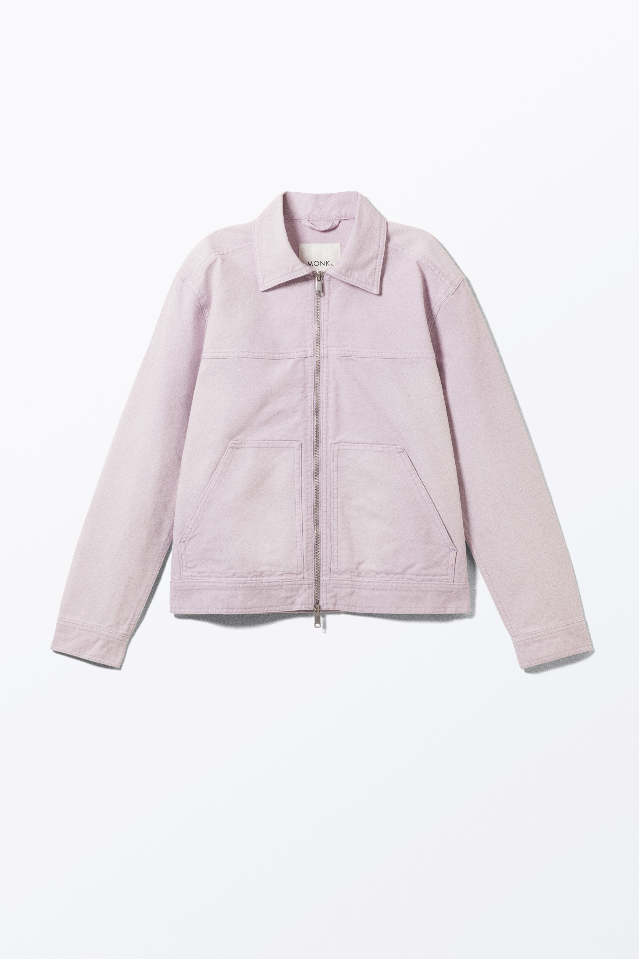 Grösseres Bild ansehen: Oxford-Jacke mit Zwei-Wege-Reißverschluss - Helles staubiges Lila - DAMEN | H&M CH 5