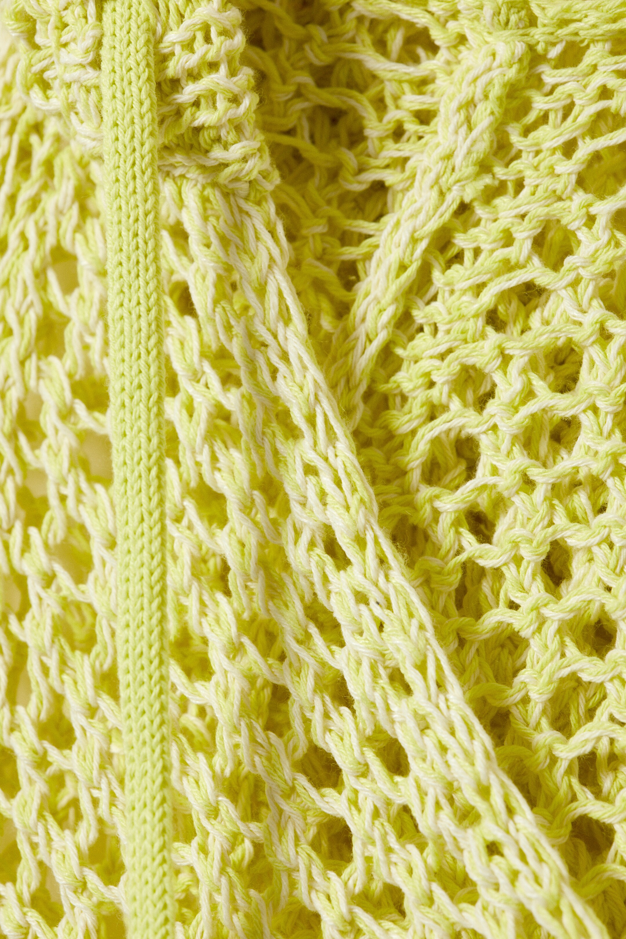Größeres Bild ansehen: Grobstrick-Kapuzenpullover - Hellgelb - Ladies | H&M DE 6