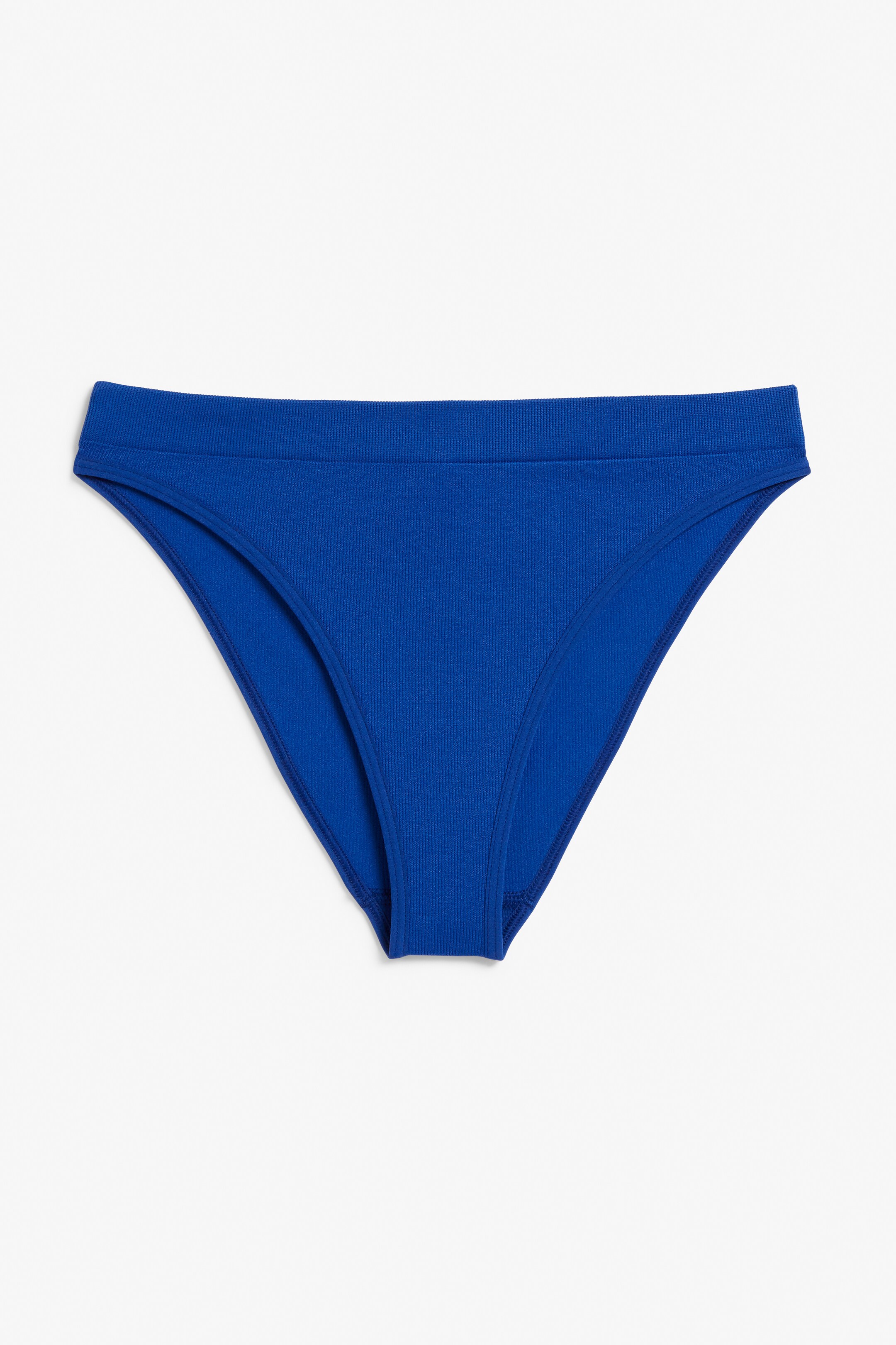 Vis større bilde: Seamless mid-waist briefs - Electric blue - DAME | H&M NO 1