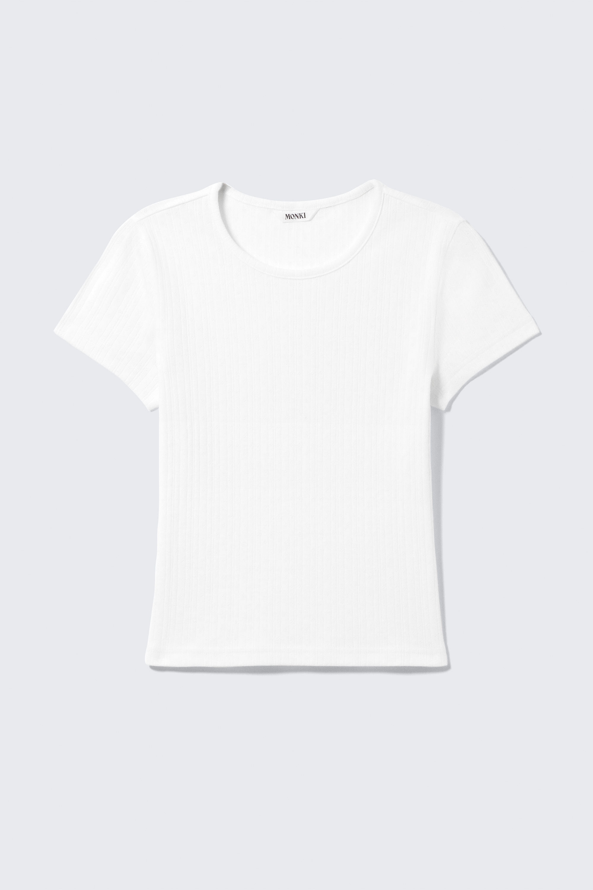 White - SoftShort-SleevedPointelleTop - 3