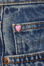 Mountain Blue - Mittelblau - Aimo Mid-Rise Straight Leg Denim - 5