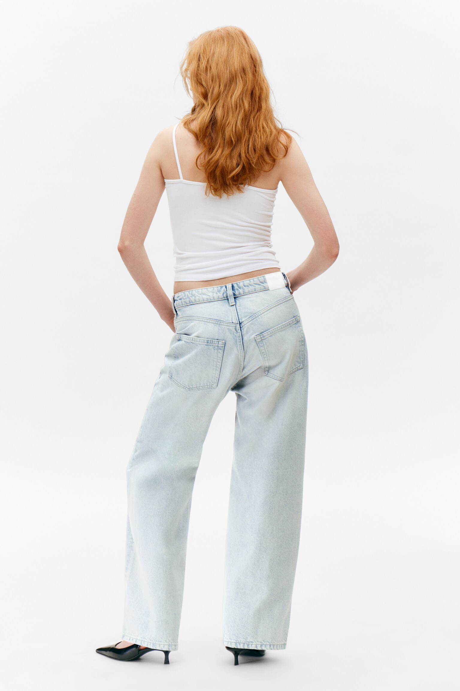 Dżinsy Missy Low Waist Loose Straight Leg - Fluid Blue - Light Blue - 7