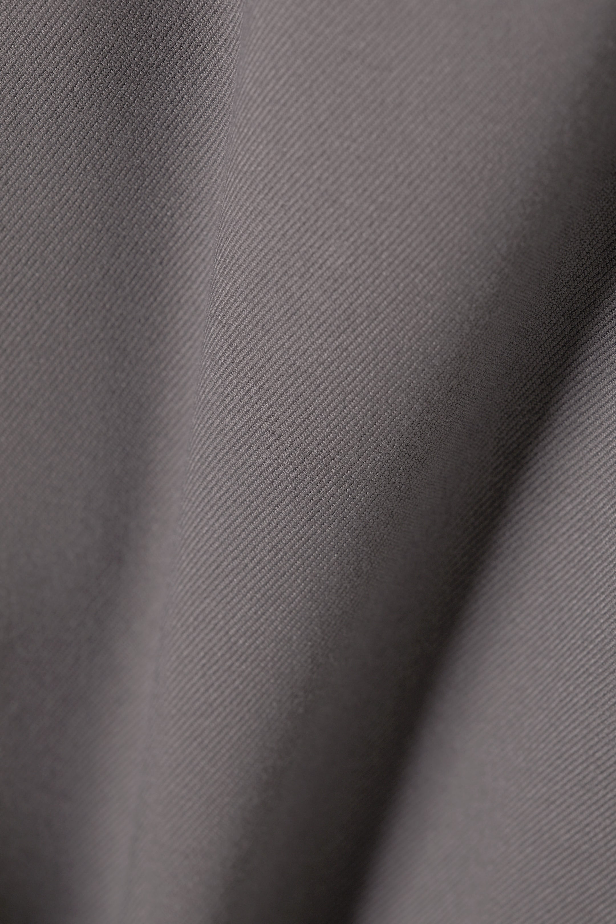 Dark Grey - A-line mini skirt - 1