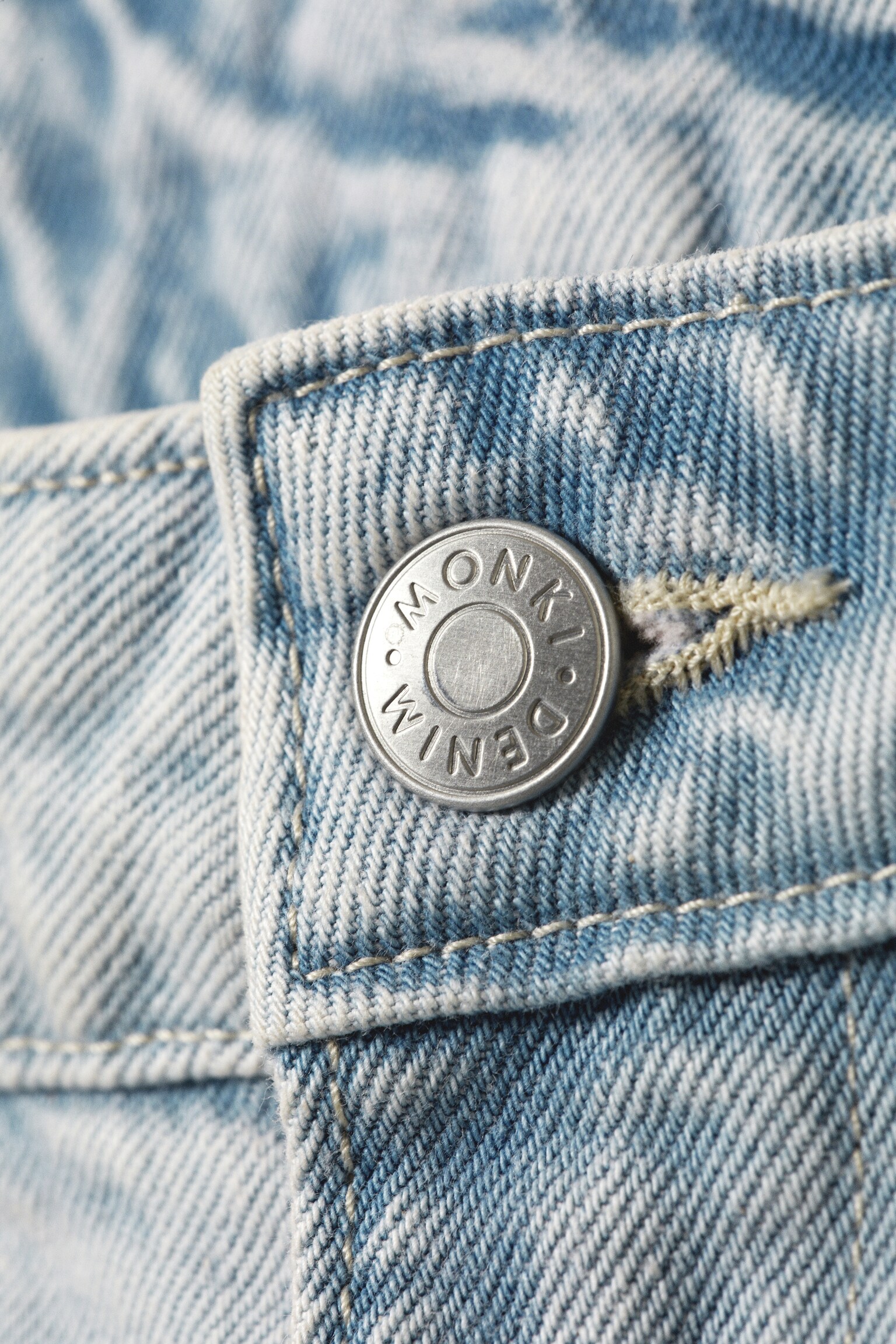 Dżinsy Missy Low Waist Loose Straight Leg - Fluid Blue - Light Blue - 5