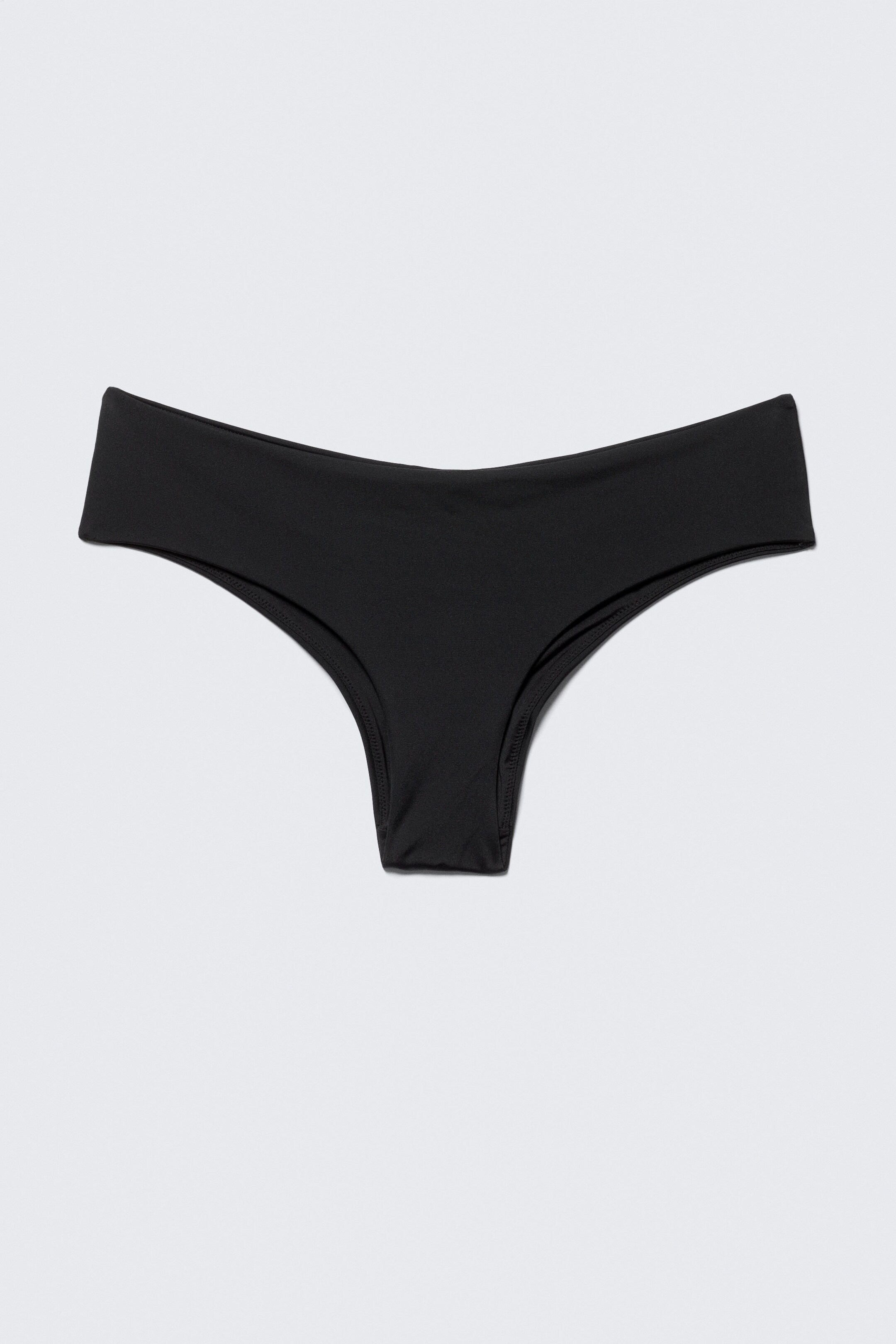 Zwart - Seamless Hipster Bikini Bottoms - 0