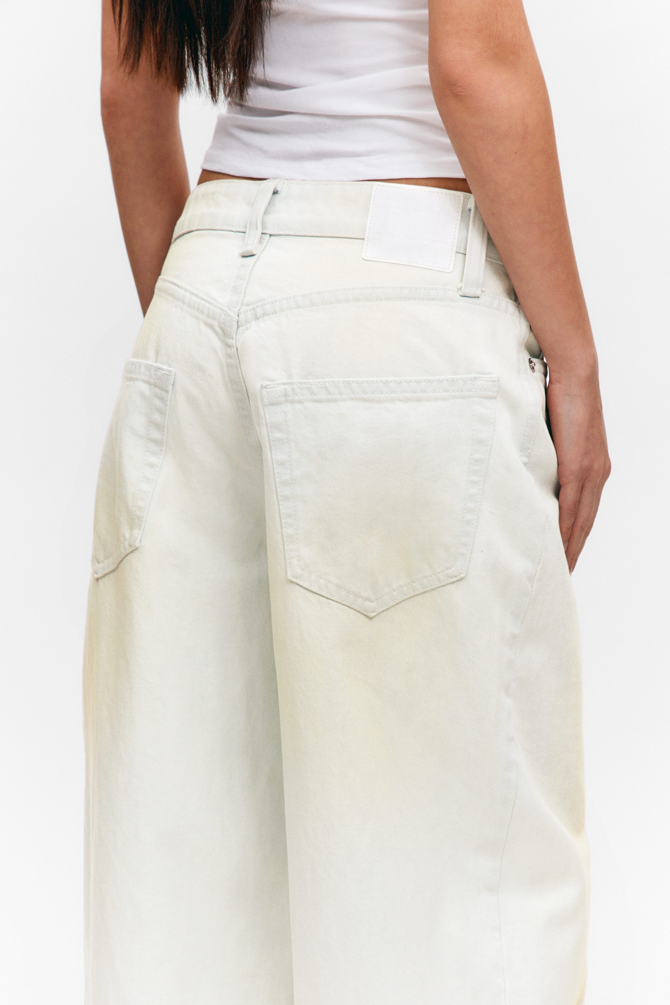 Arcadia Blue - Light Blue - Peggy Low Waist Loose Baggy Leg Jeans - 3