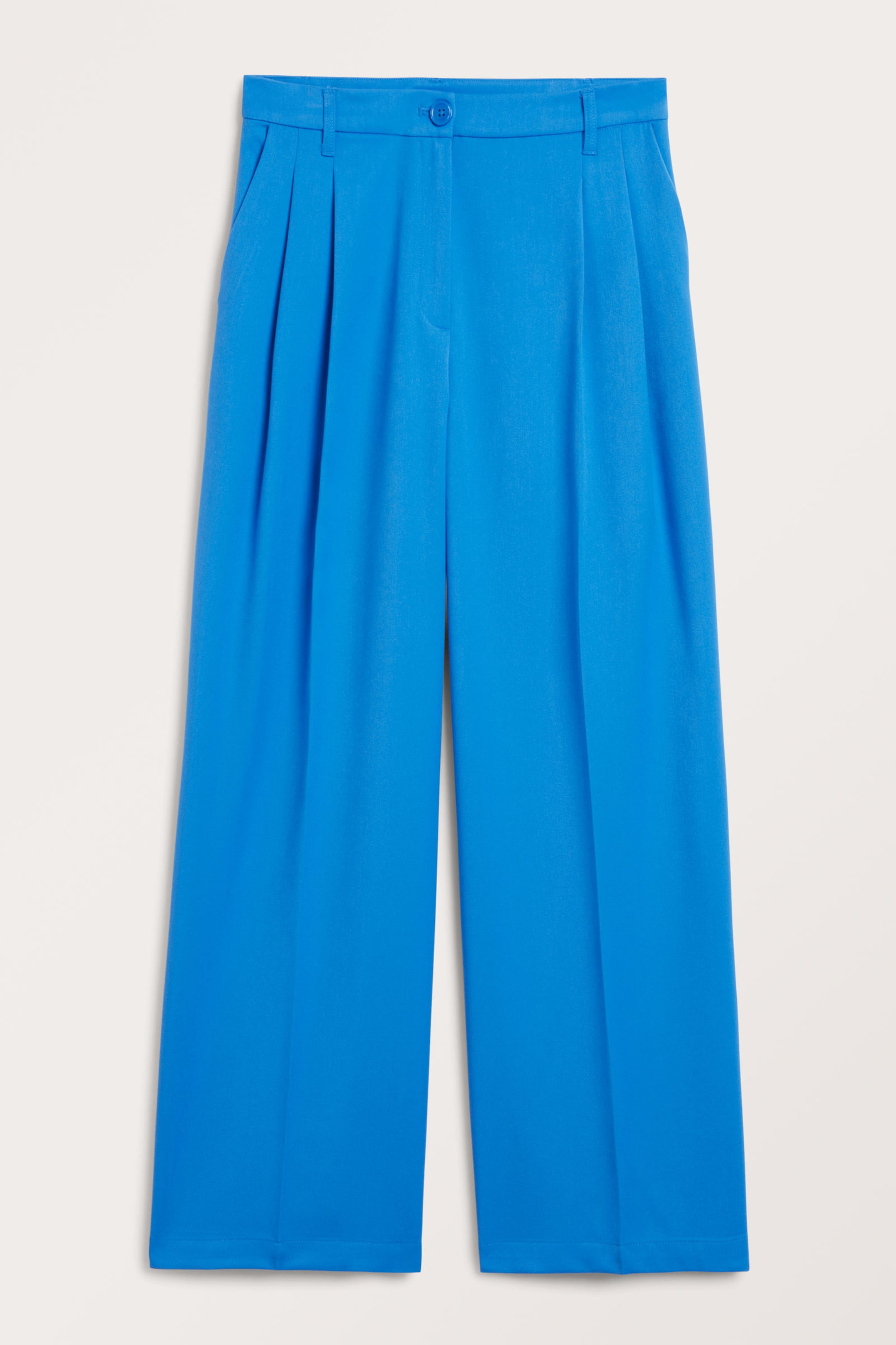 Bright blue - Wide Leg Trousers - 0