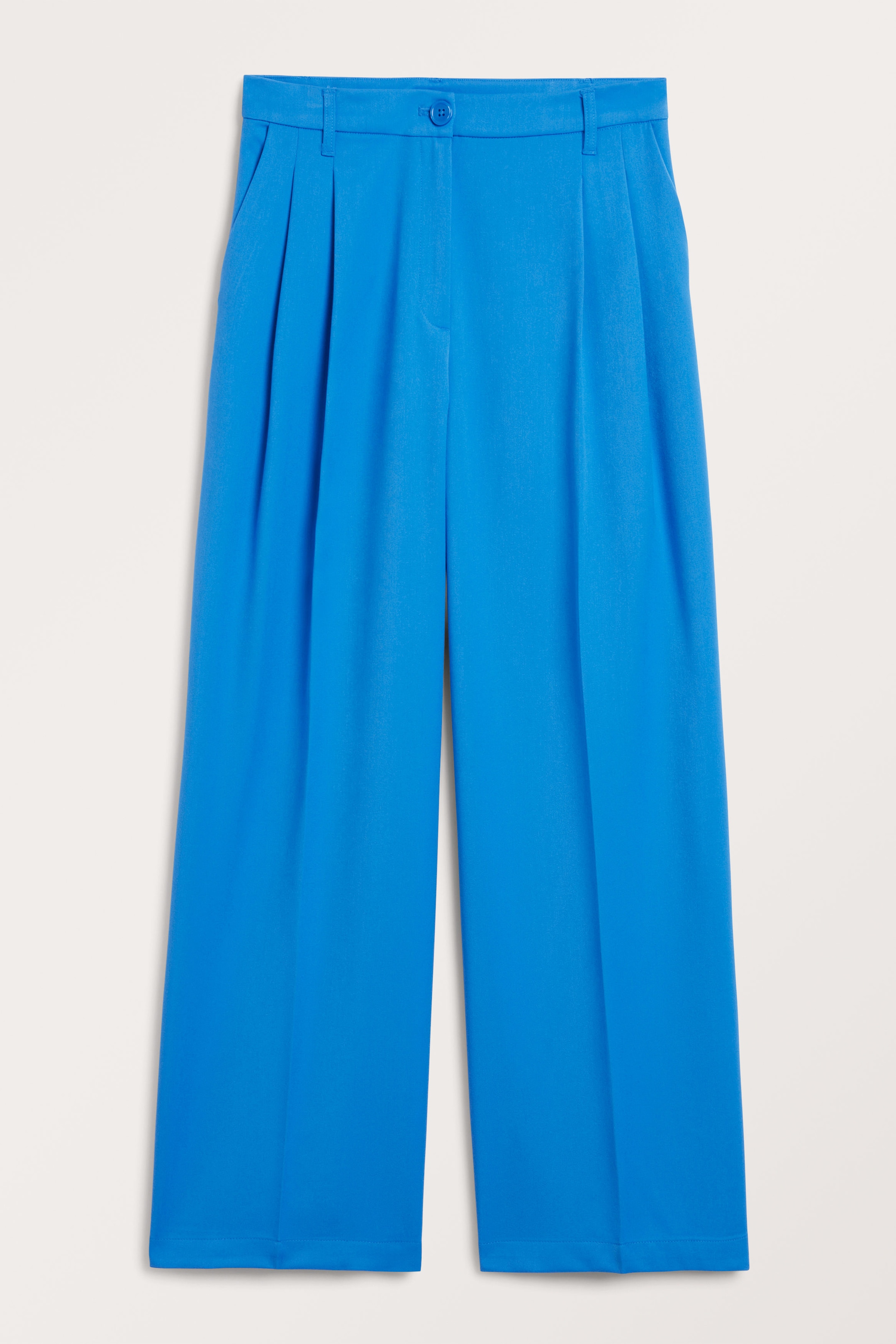 Bright blue - Wide Leg Trousers - 0
