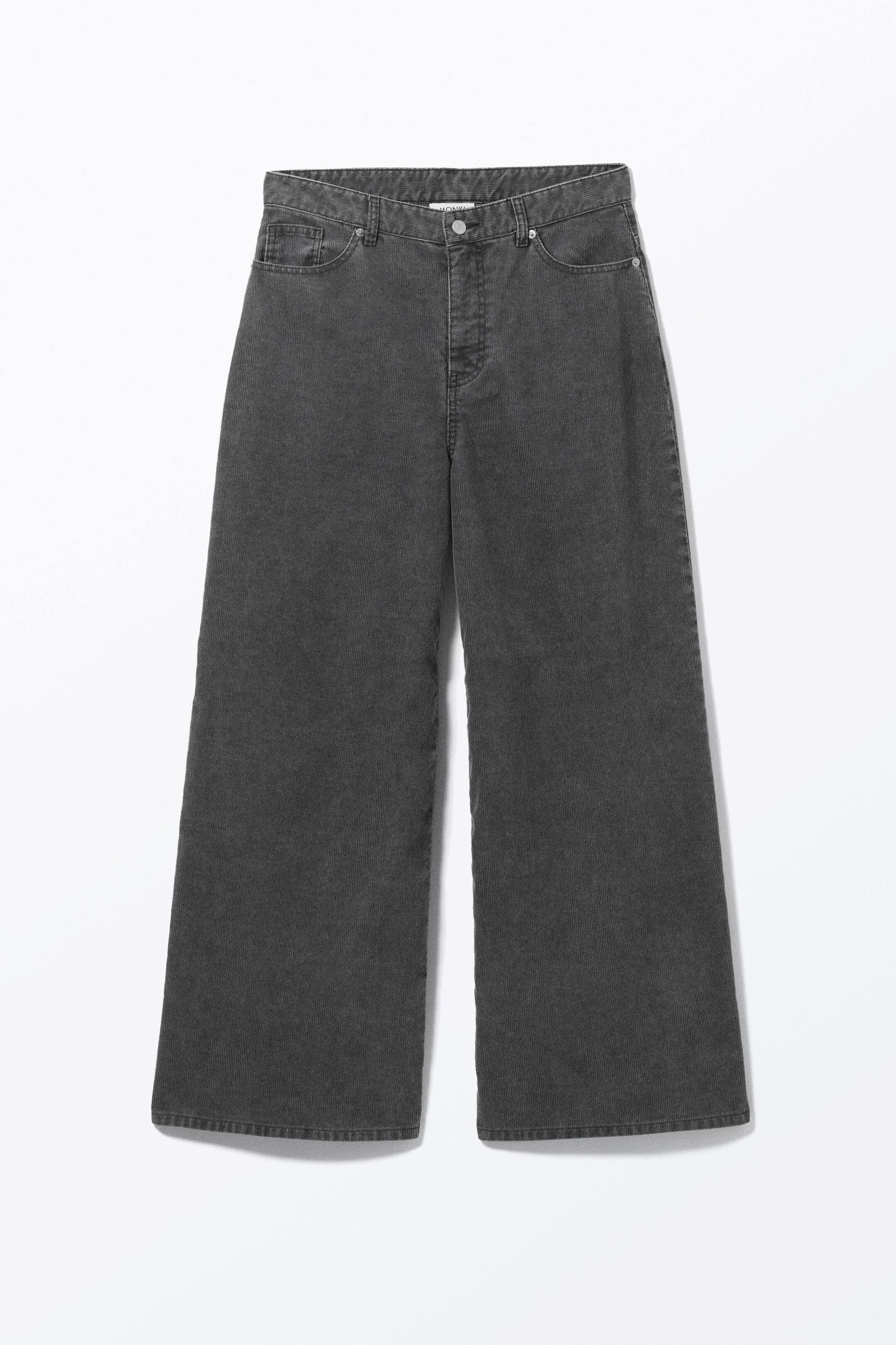 View larger image: Low Loose Corduroy Trousers - Black - Ladies | H&M GB 1