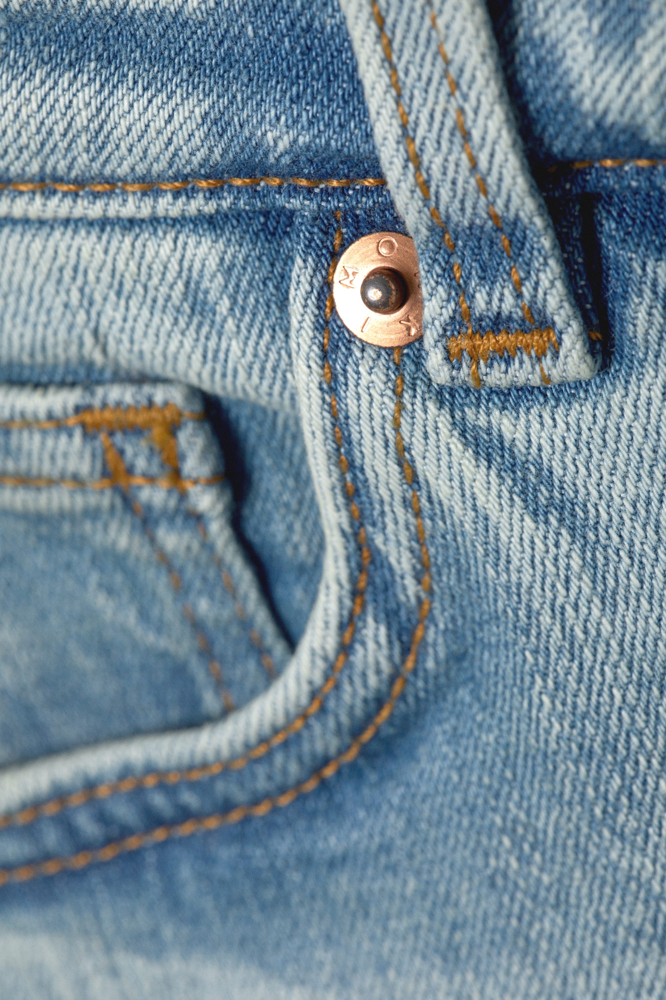 Space Blue - Katsumi Low Waist Flared Jeans - 1