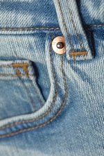 Space Blue - Katsumi Low Waist Flared Jeans - 1