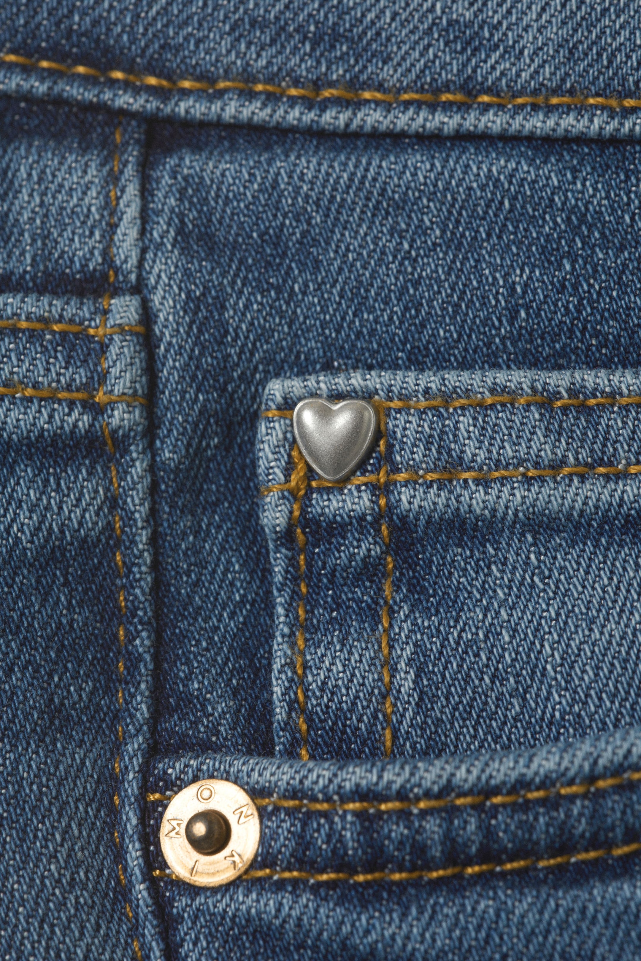 Sunset Blue - Katsumi Jeans mit Schlag und niedriger Taille - 6