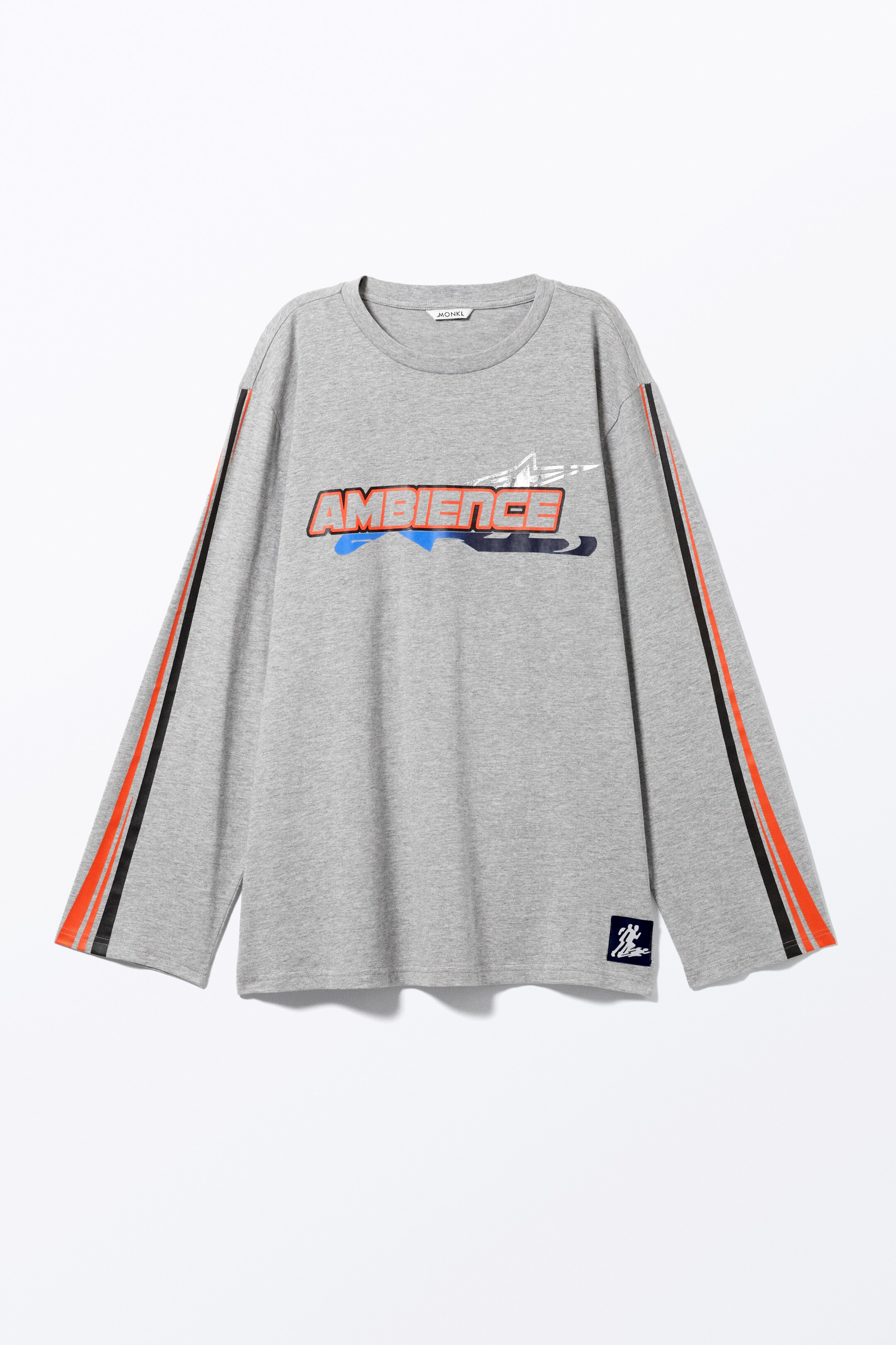 Zobacz większy obraz: Obszerna sukienka T-shirtowa z długim rękawem - Grey - Ambience - ONA | H&M PL 4