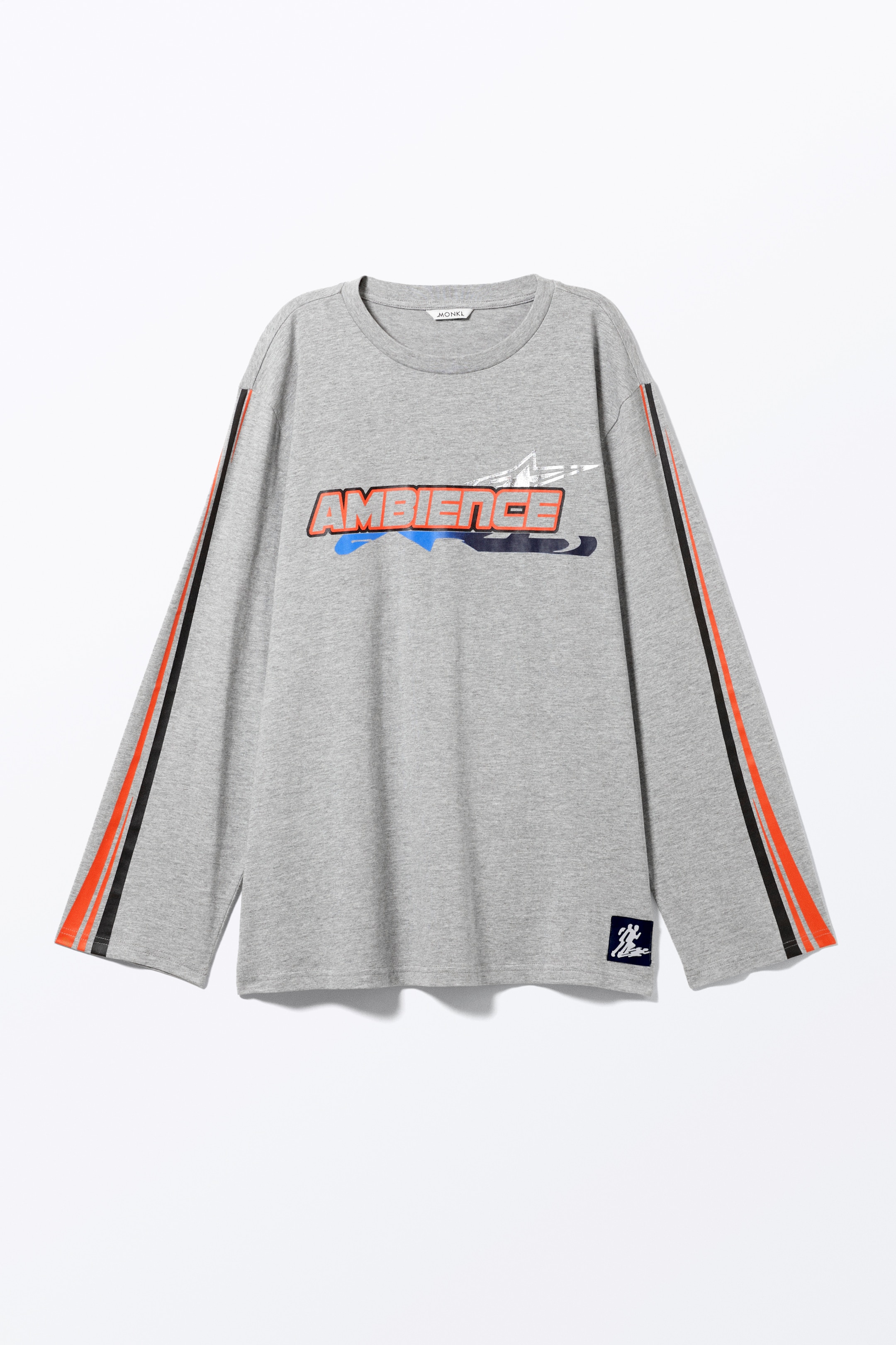Zobacz większy obraz: Obszerna sukienka T-shirtowa z długim rękawem - Grey - Ambience - ONA | H&M PL 4