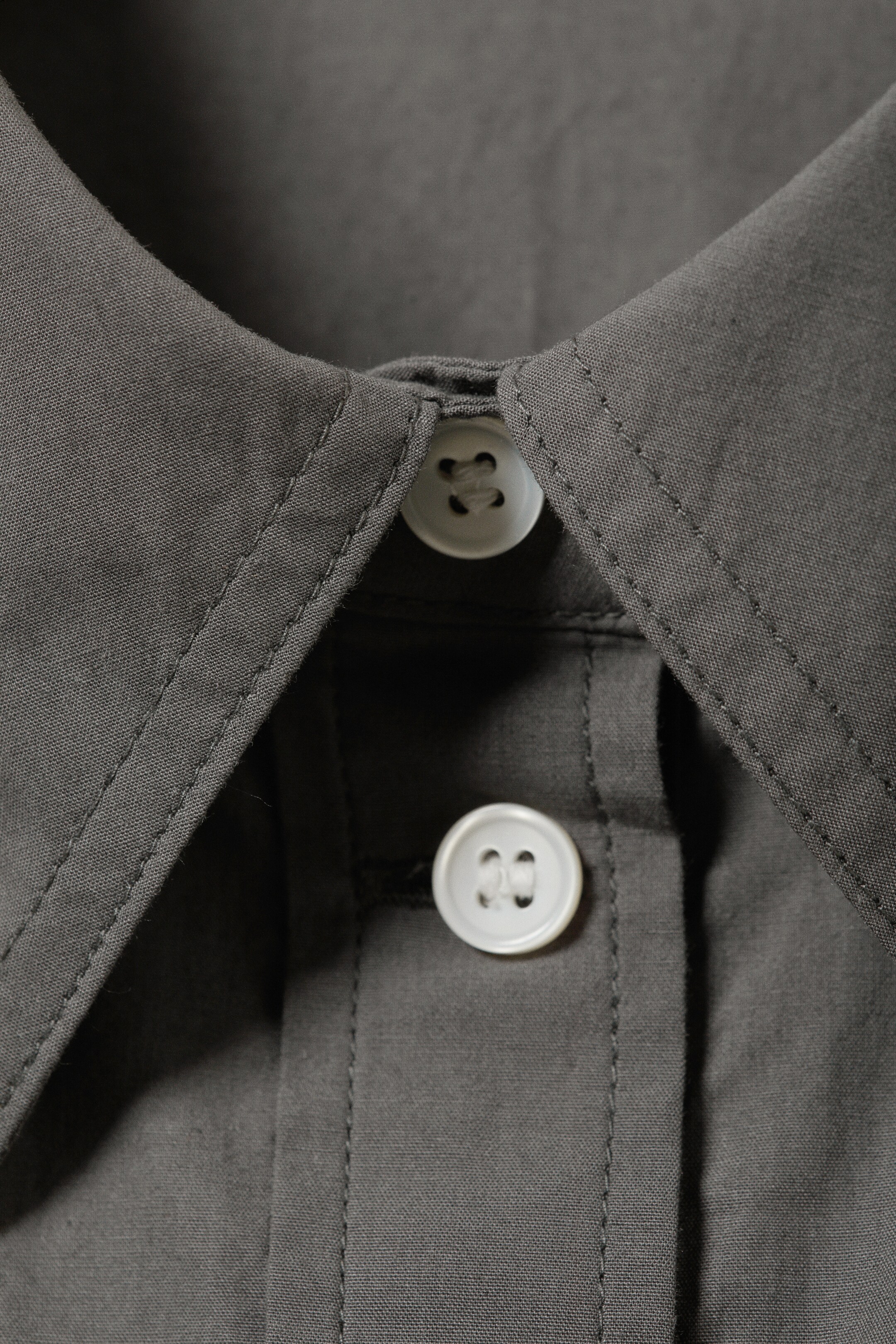 View larger image: Cropped Loose Cargo Shirt - Dark Grey - Ladies | H&M GB 2