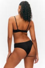 Black - Seamless Hipster Bikini Bottoms - 2