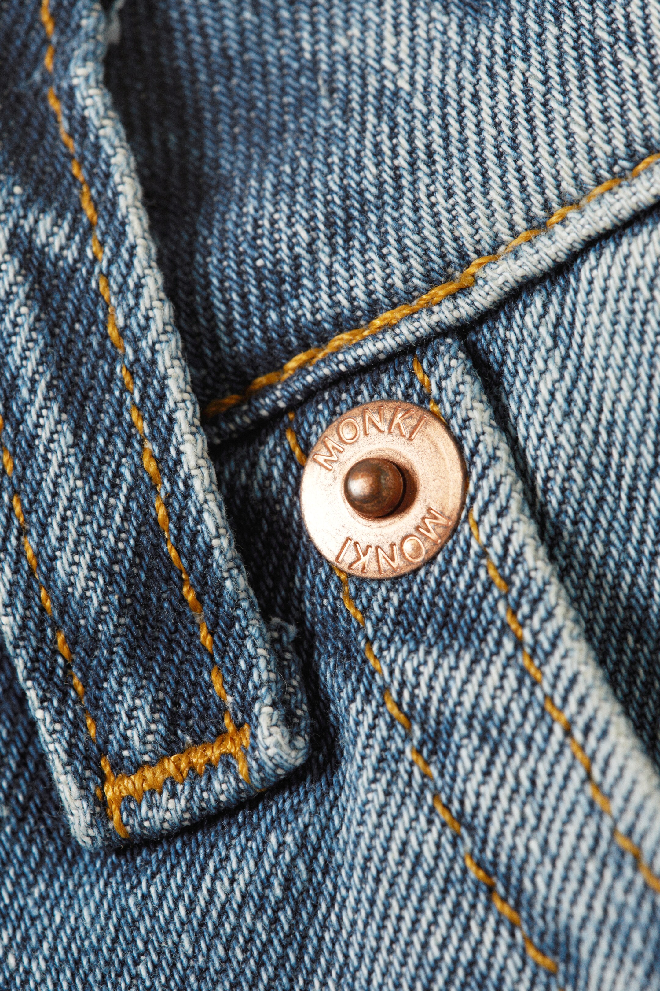 Grösseres Bild ansehen: Peggy Low Waist Loose Baggy Leg Denim Shorts - Mid Blue - Mittelblau - DAMEN | H&M CH 7