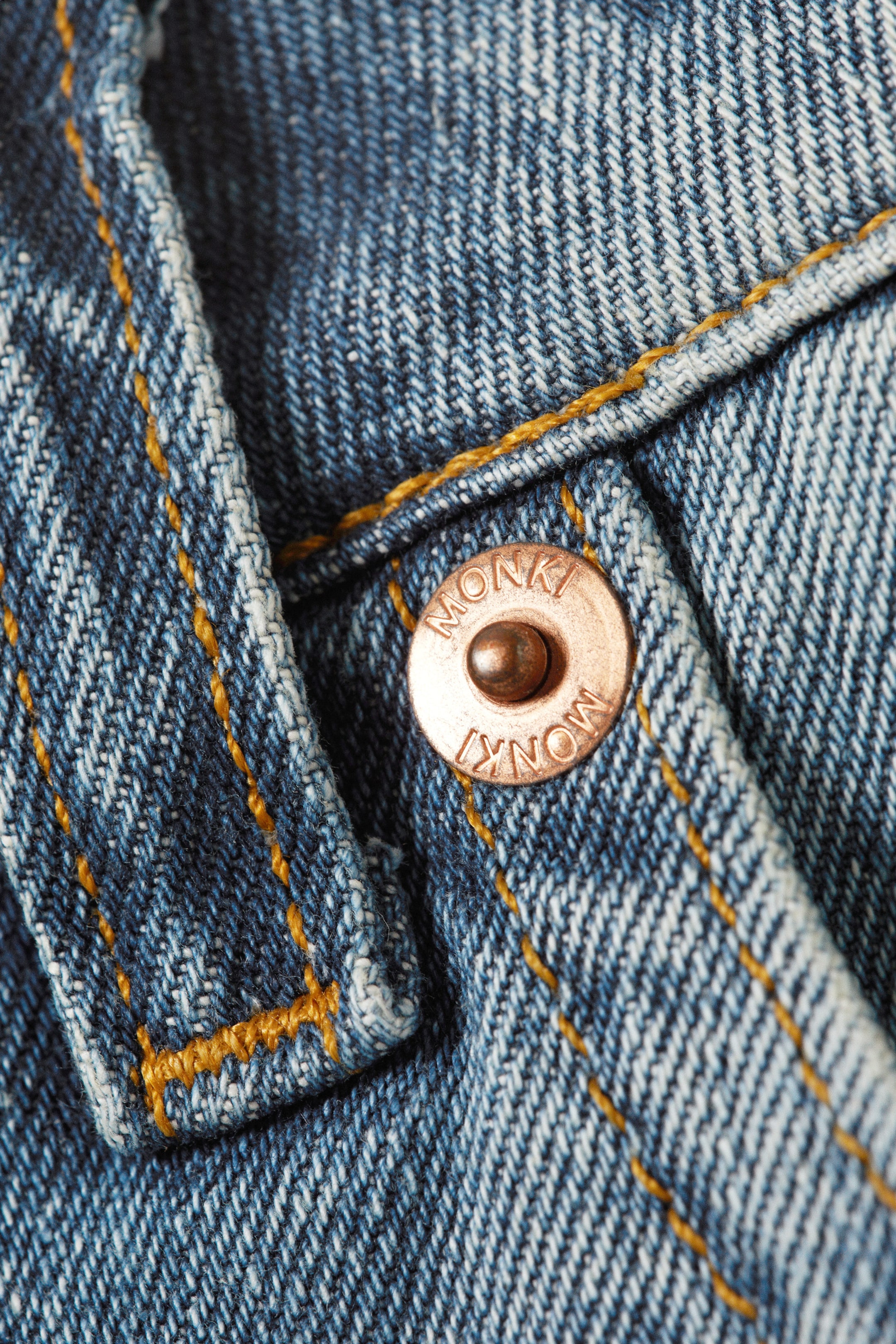 Mid Blue - Medium Blue - Peggy Low Waist Loose Baggy Leg Denim Shorts - 6