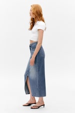 Mountain Blue - Midi denim skirt - 2