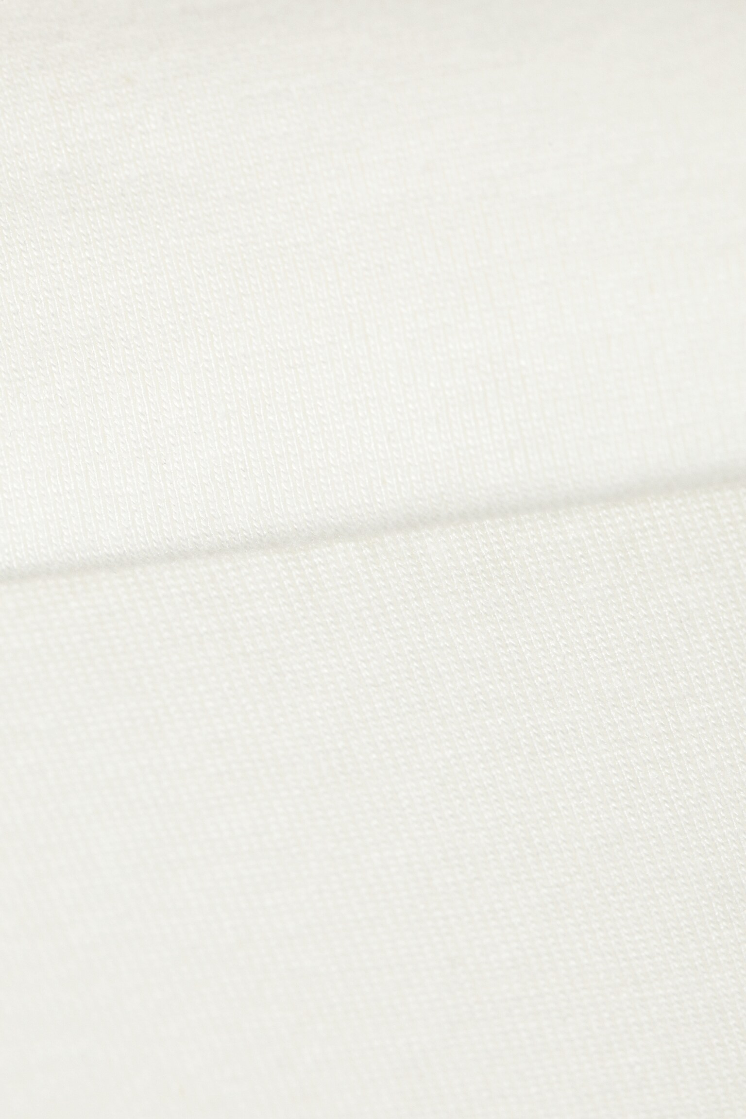 Low Waist Flared Pyjama Trousers - White/Grey Melange - 3