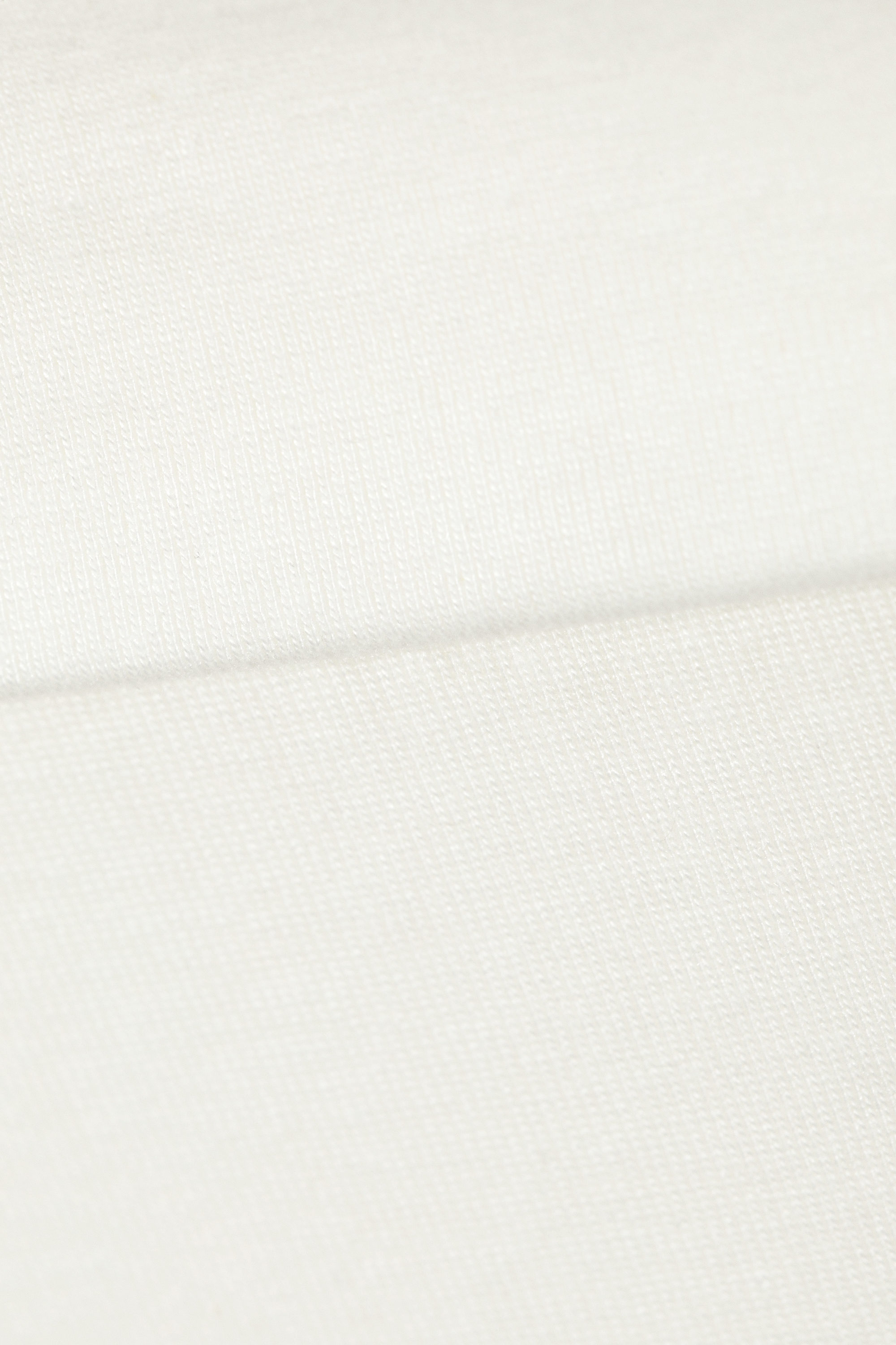 Wit - Wijd uitlopende pyjamabroek met lage taille - 4