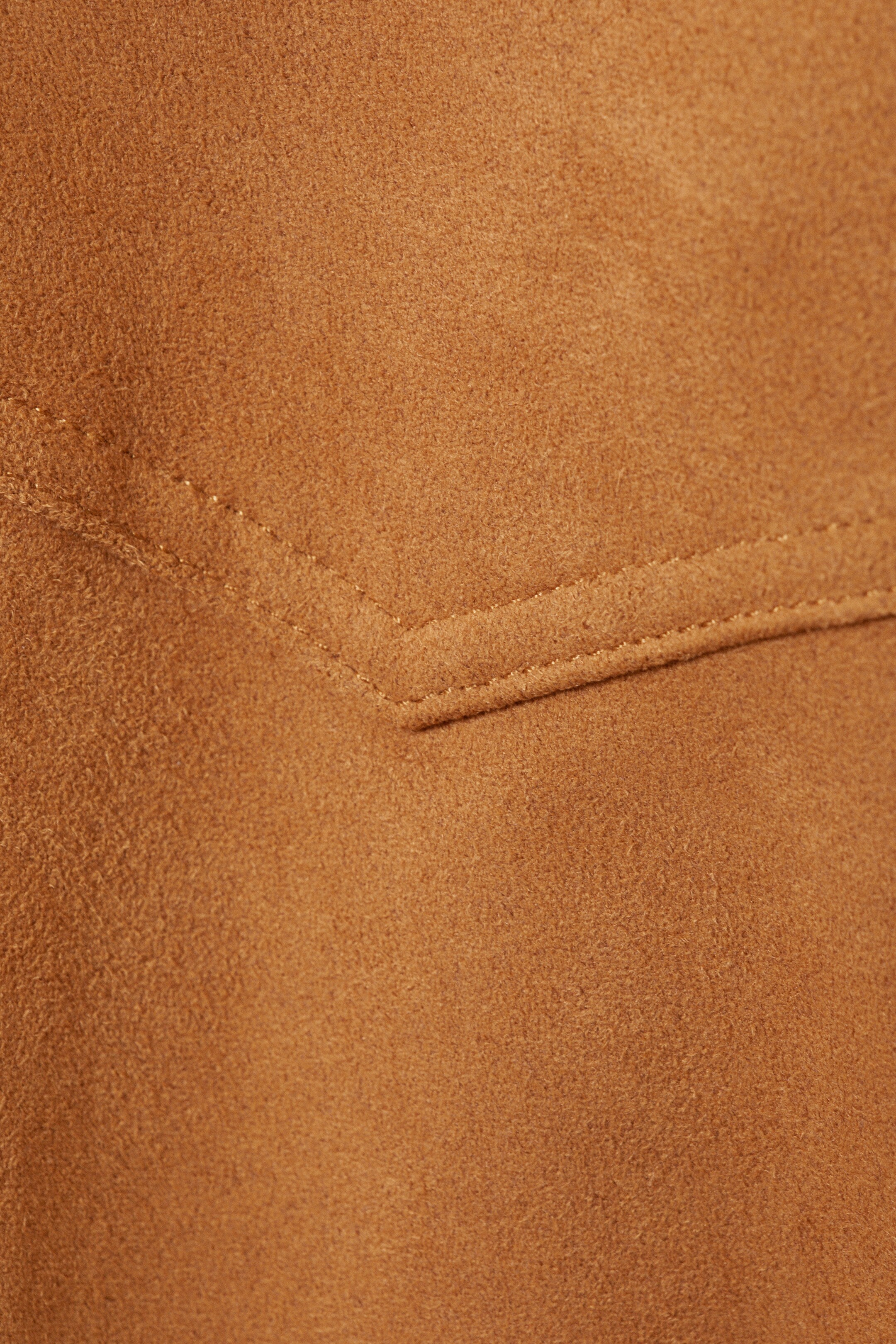 Agrandir l'image: Chemise western courte daim vegan - Marron - FEMME | H&M BE 7