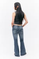 Sunset Blue - Cheri Low Waist Flared Jeans - 4