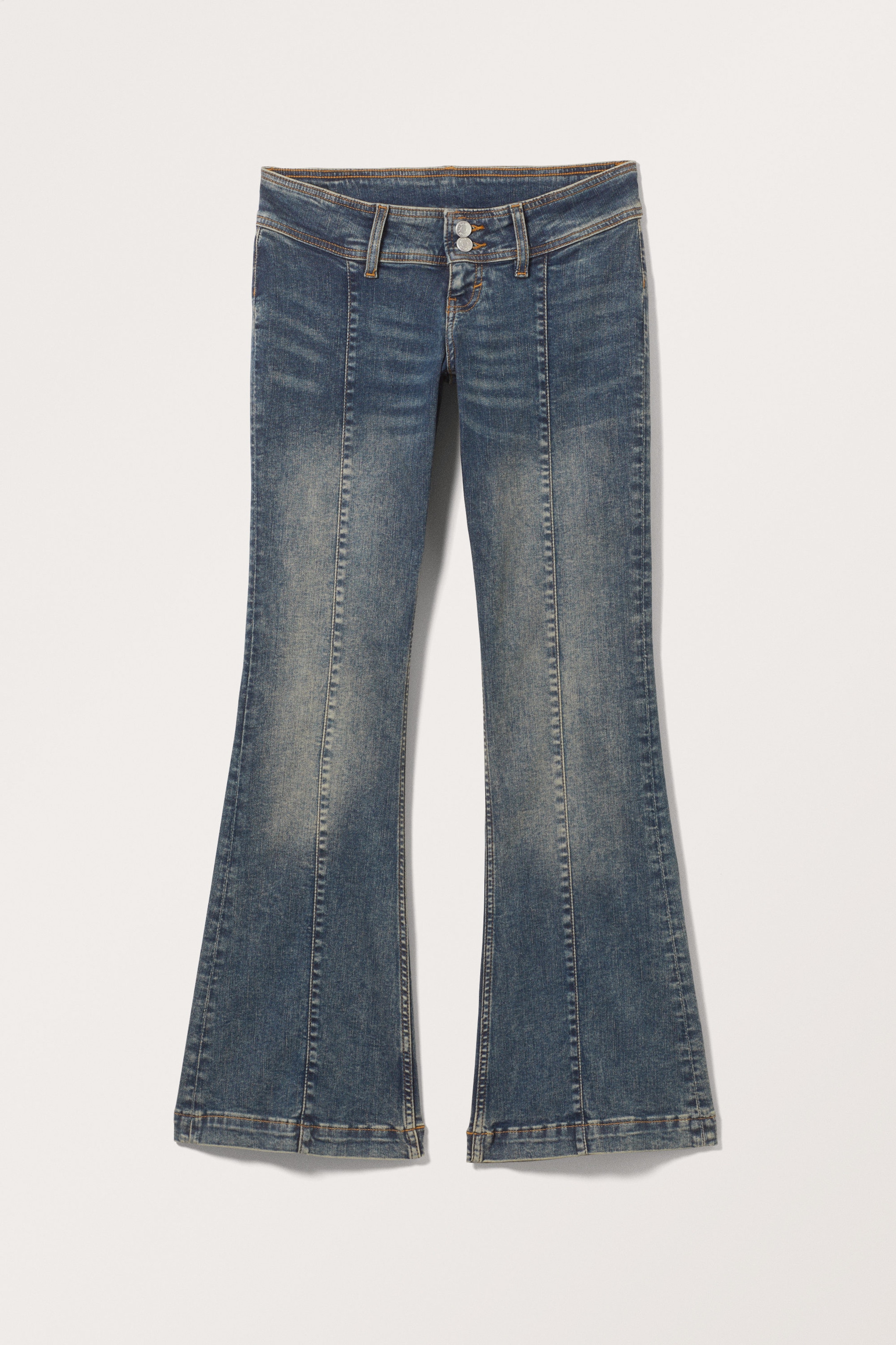 Canyon Blue - Nicole – Bootcut-Jeans mit niedrigem Bund - 0