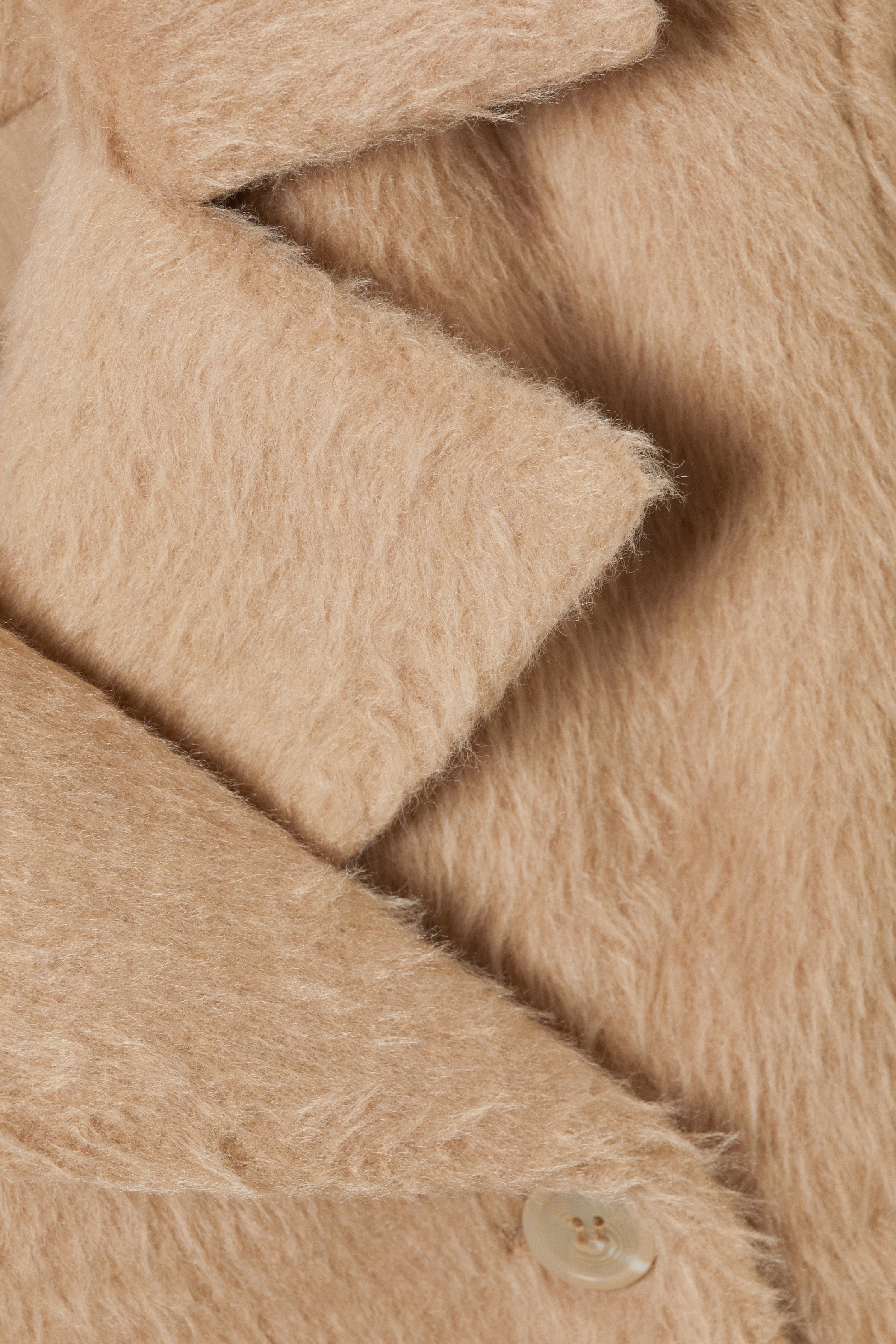 Agrandir l'image: Veste croisée décontractée en maille poilue - Beige - FEMME | H&M CH 6