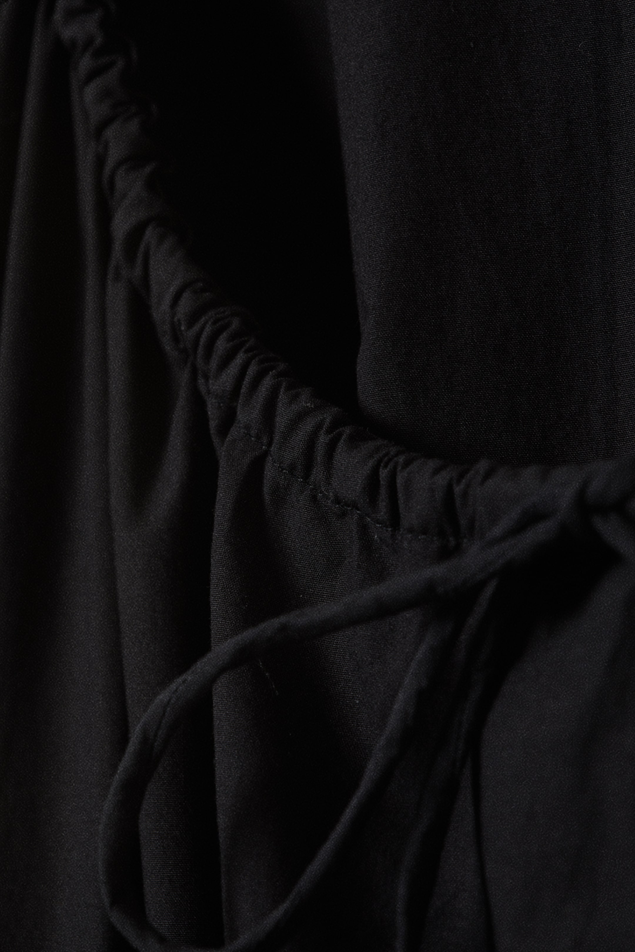 Zobrazit větší obrázek: Tiered Cotton Poplin Maxi Dress - Černá - ŽENY | H&M CZ 6