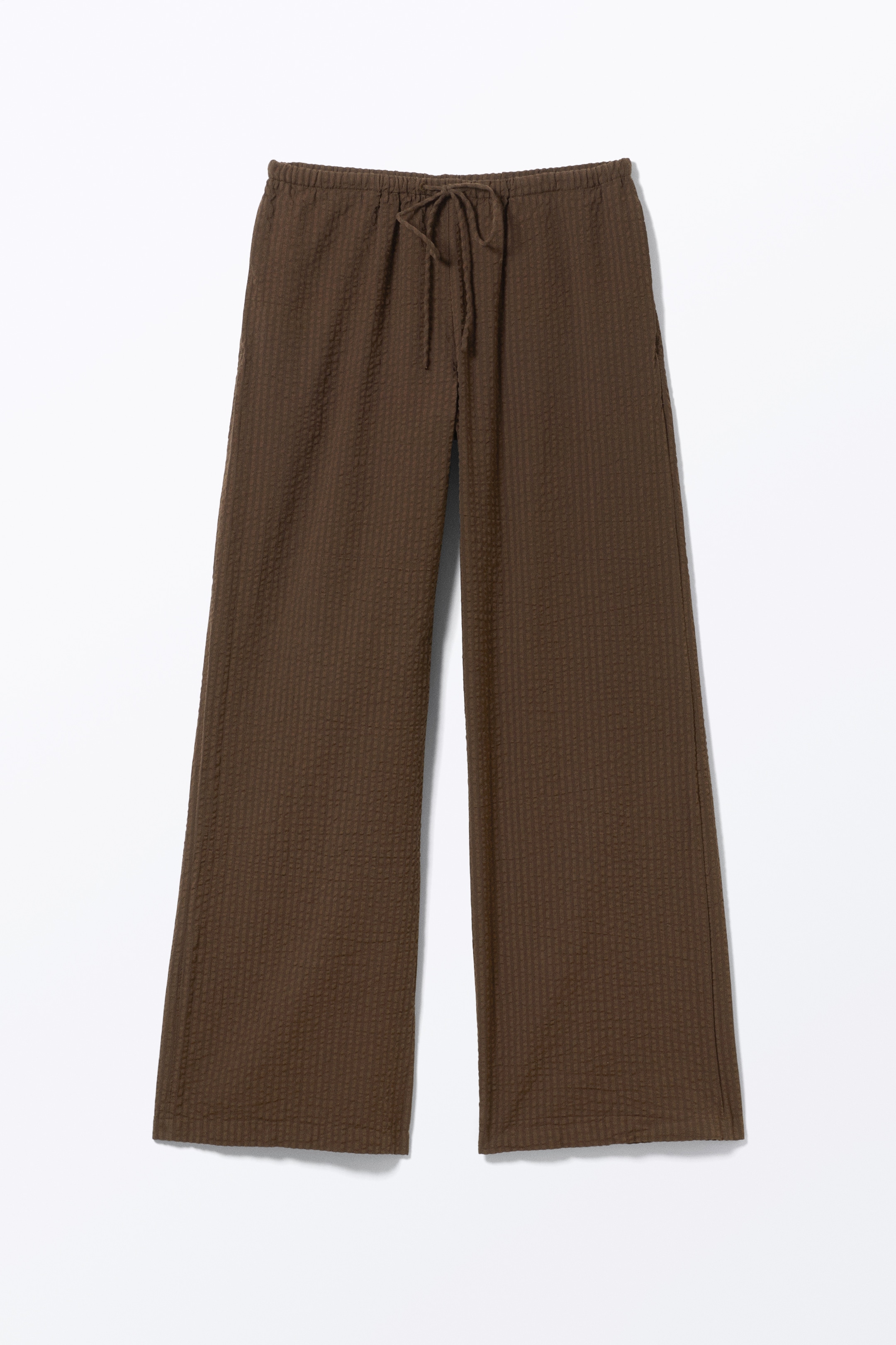 Größeres Bild anzeigen: Entspannte Schlupfhose mit niedrigem Bund - Dunkelbraun - Ladies | H&M AT 4