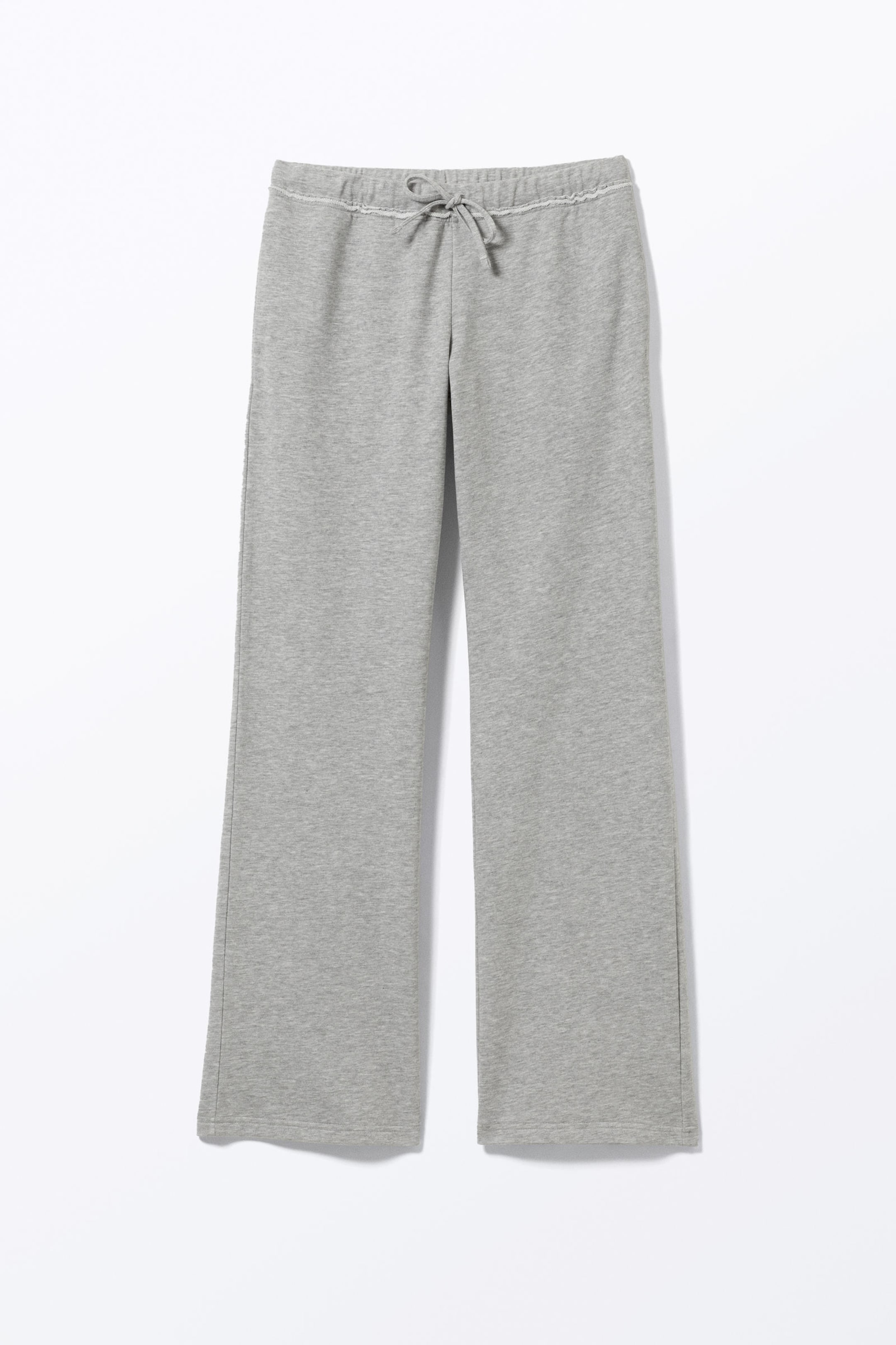 Grey Melange - Soft Terry Pyjama Bottoms - 3