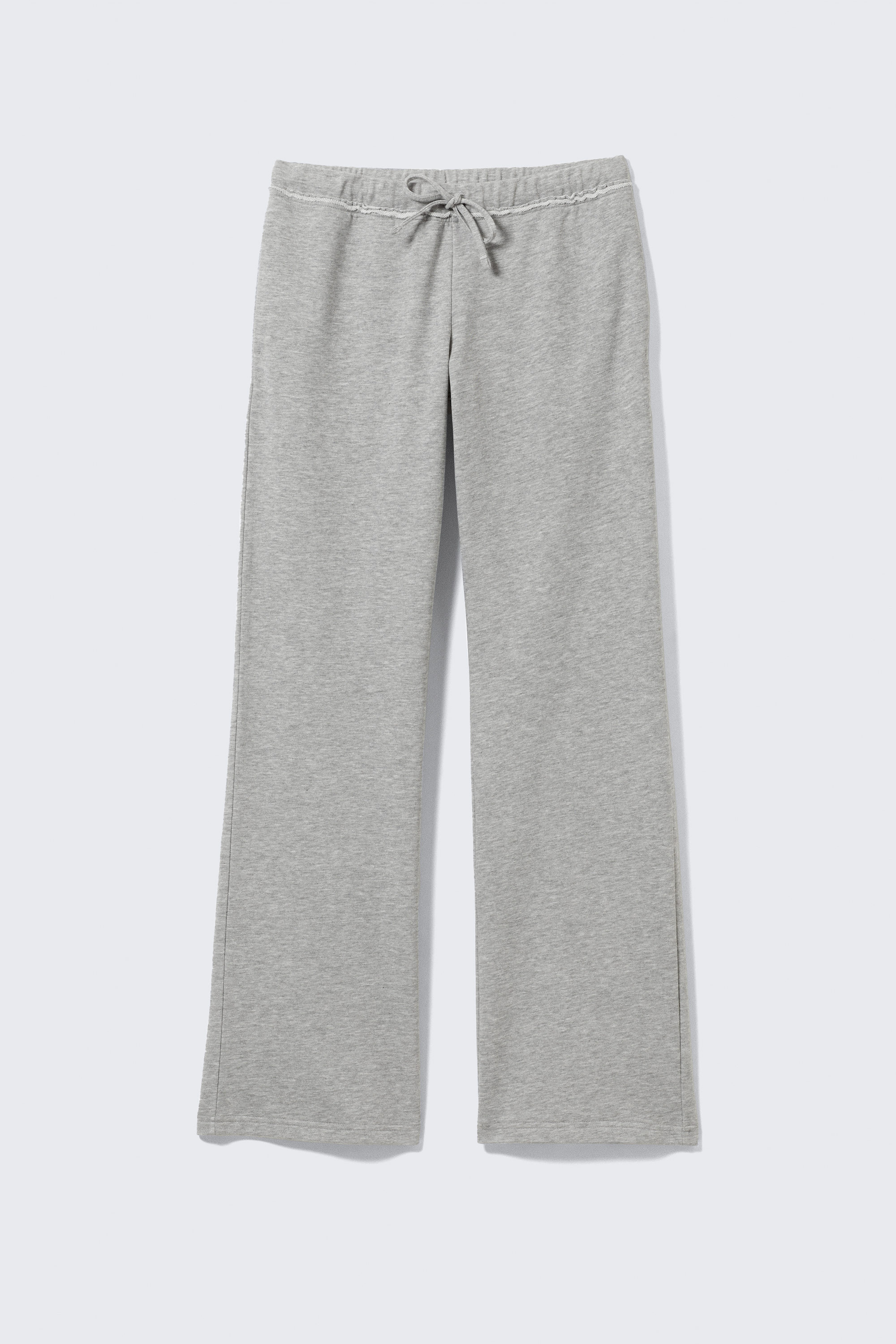 Grey Melange - Soft Terry Pyjama Bottoms - 6