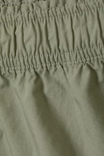 Khaki Green - Mid-Rise Cotton Poplin Pyjama Briefs - 1