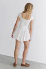 White White - Fit and Flare Mini Dress - 2